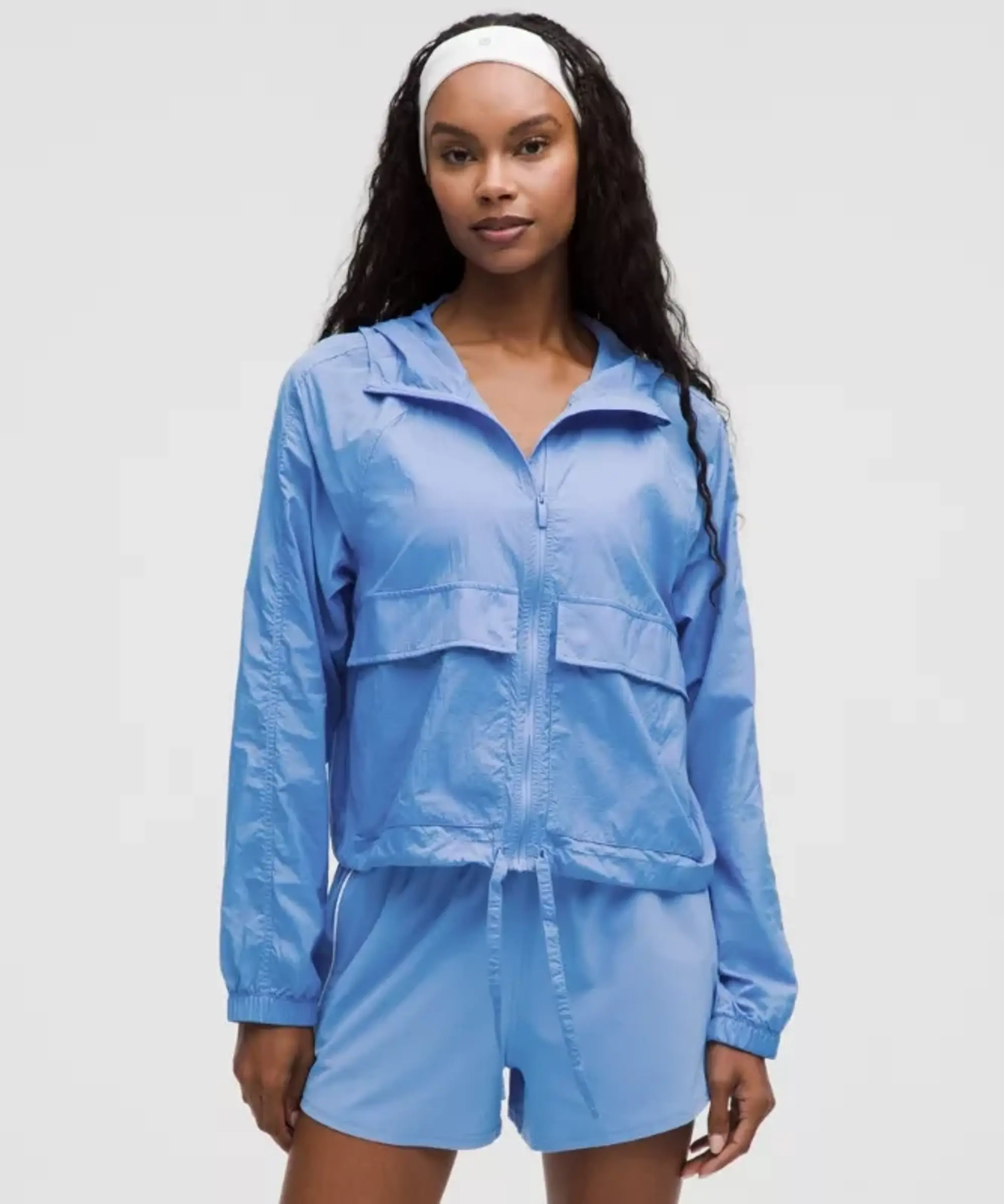 lululemon – Women's Hood-Lite Relaxed-Fit Jacket – Color Blue – Size L