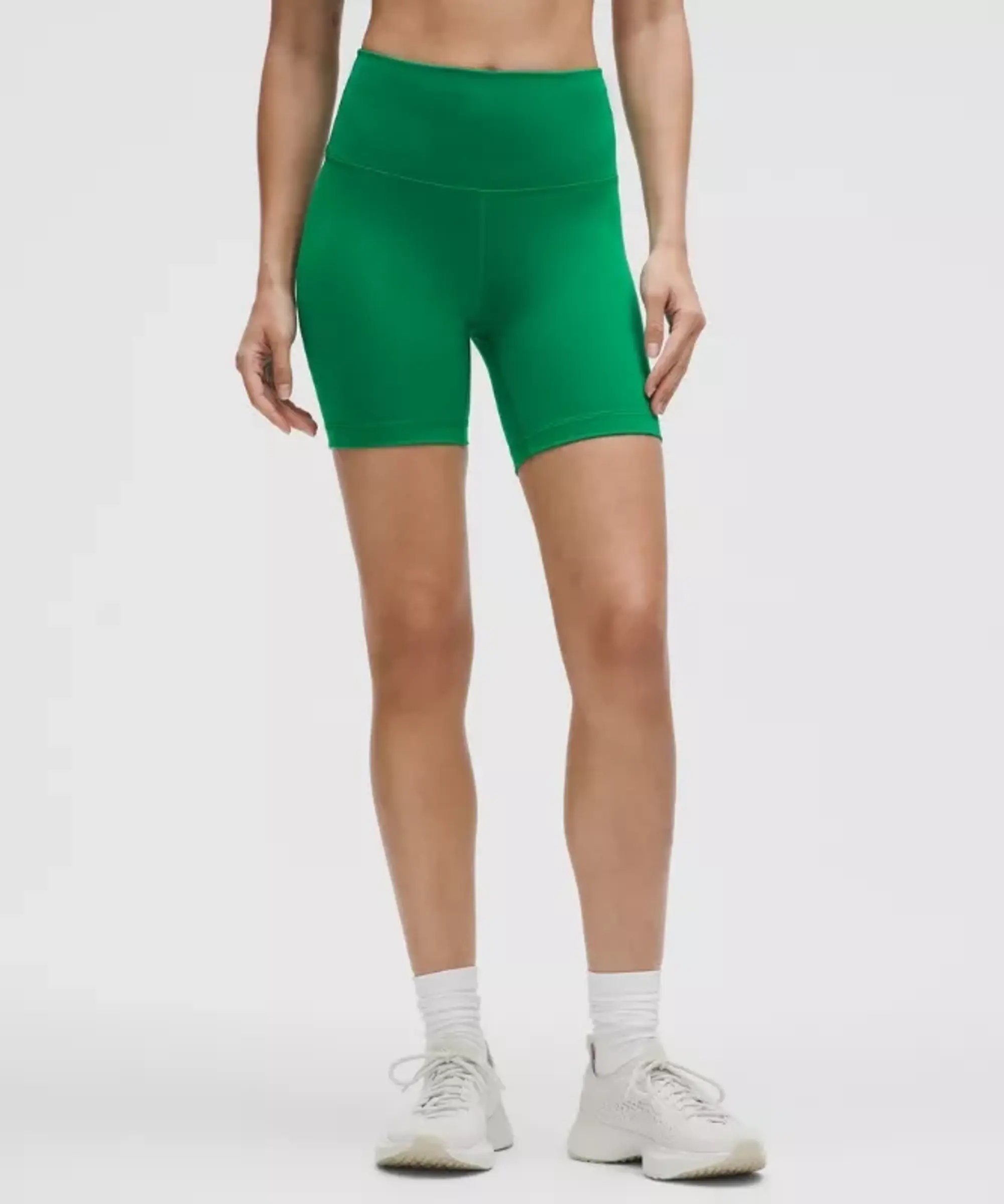 lululemon – Women's Wunder Train High-Rise Shorts – 6" – Color Green – Size 2