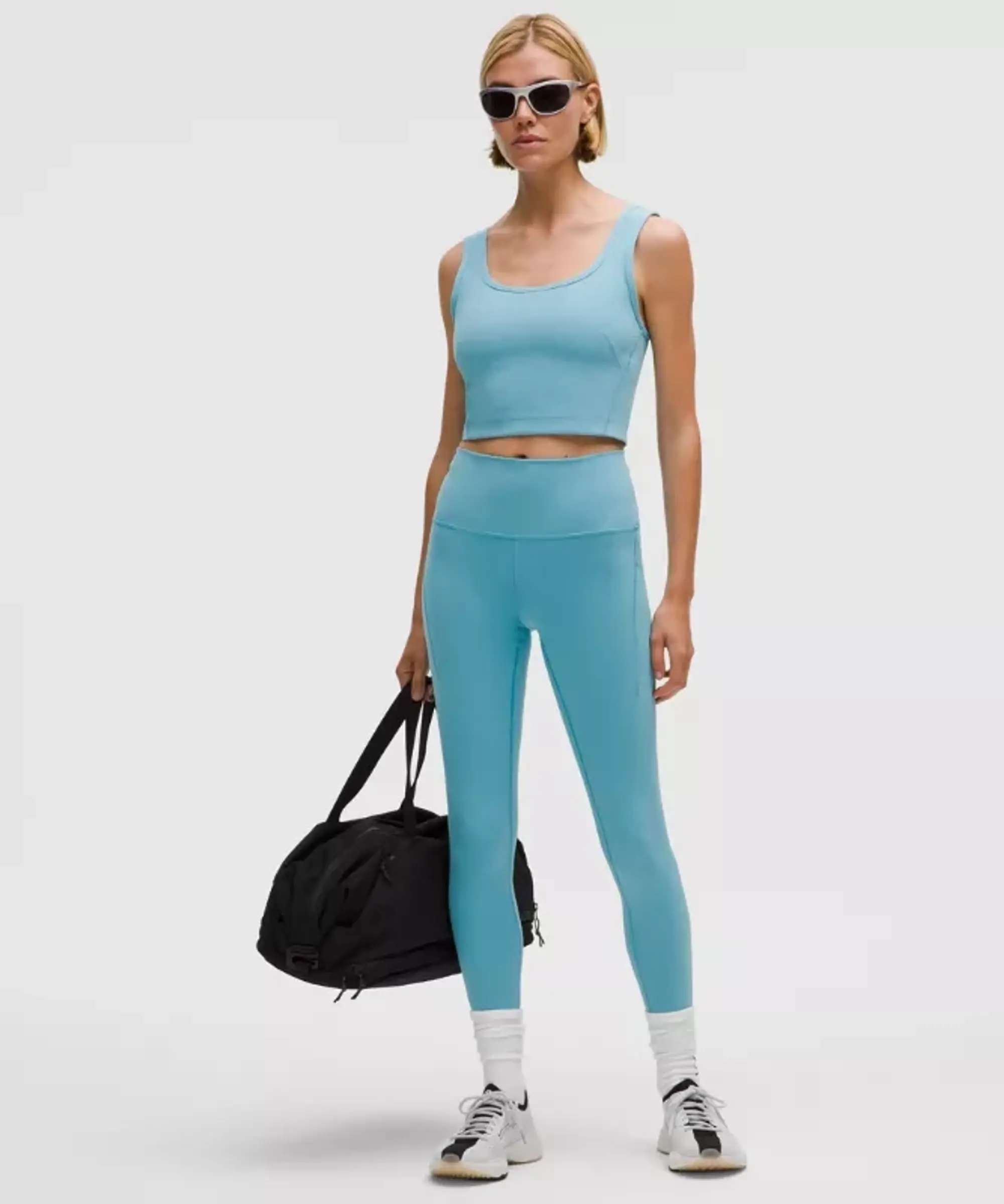 lululemon – Women's Wunder Train High-Rise Tight Leggings with Pockets – 25" – Color Blue – Size 0