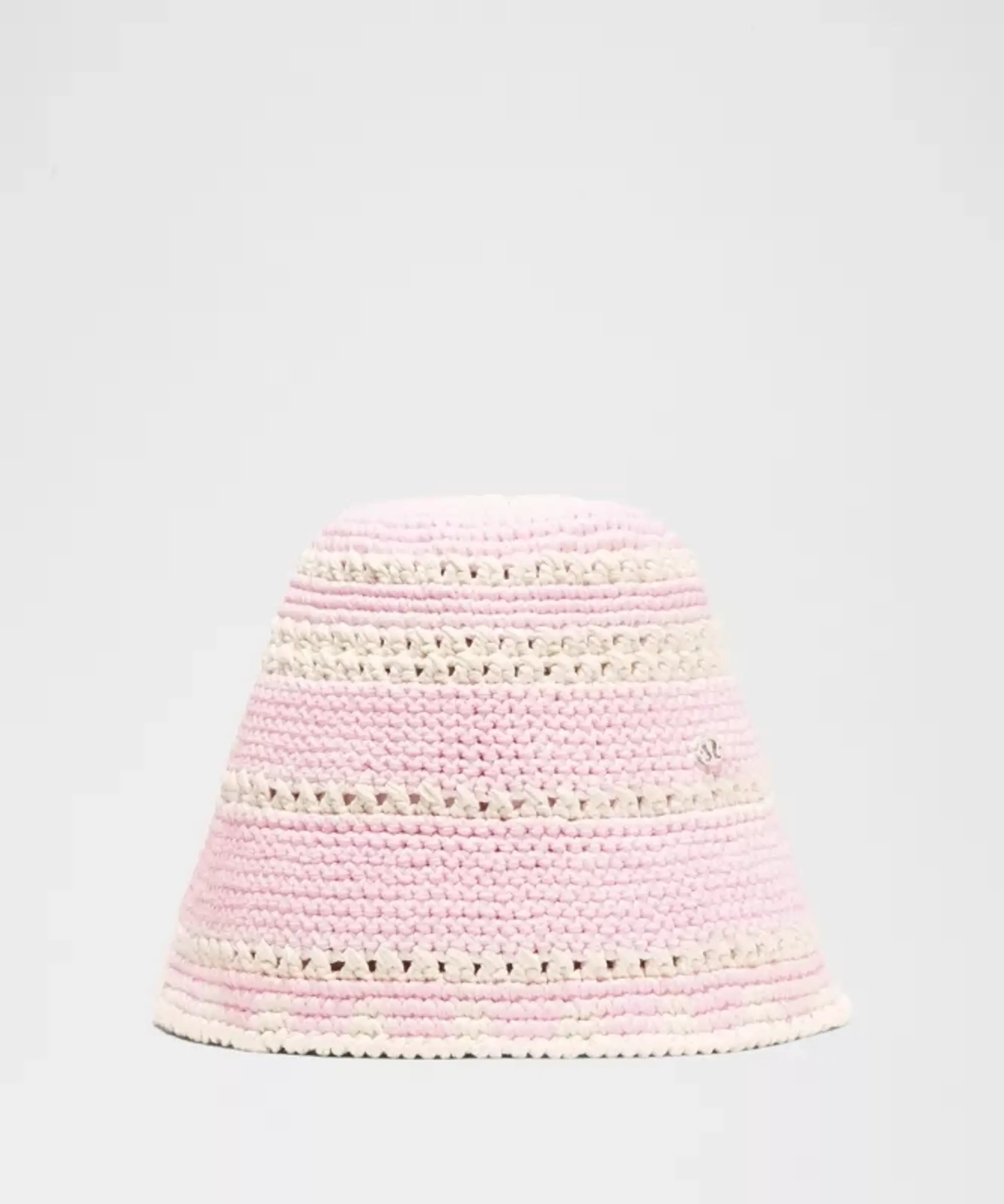 lululemon – Cotton Crochet Bucket Hat – Color Pink – Size S/M