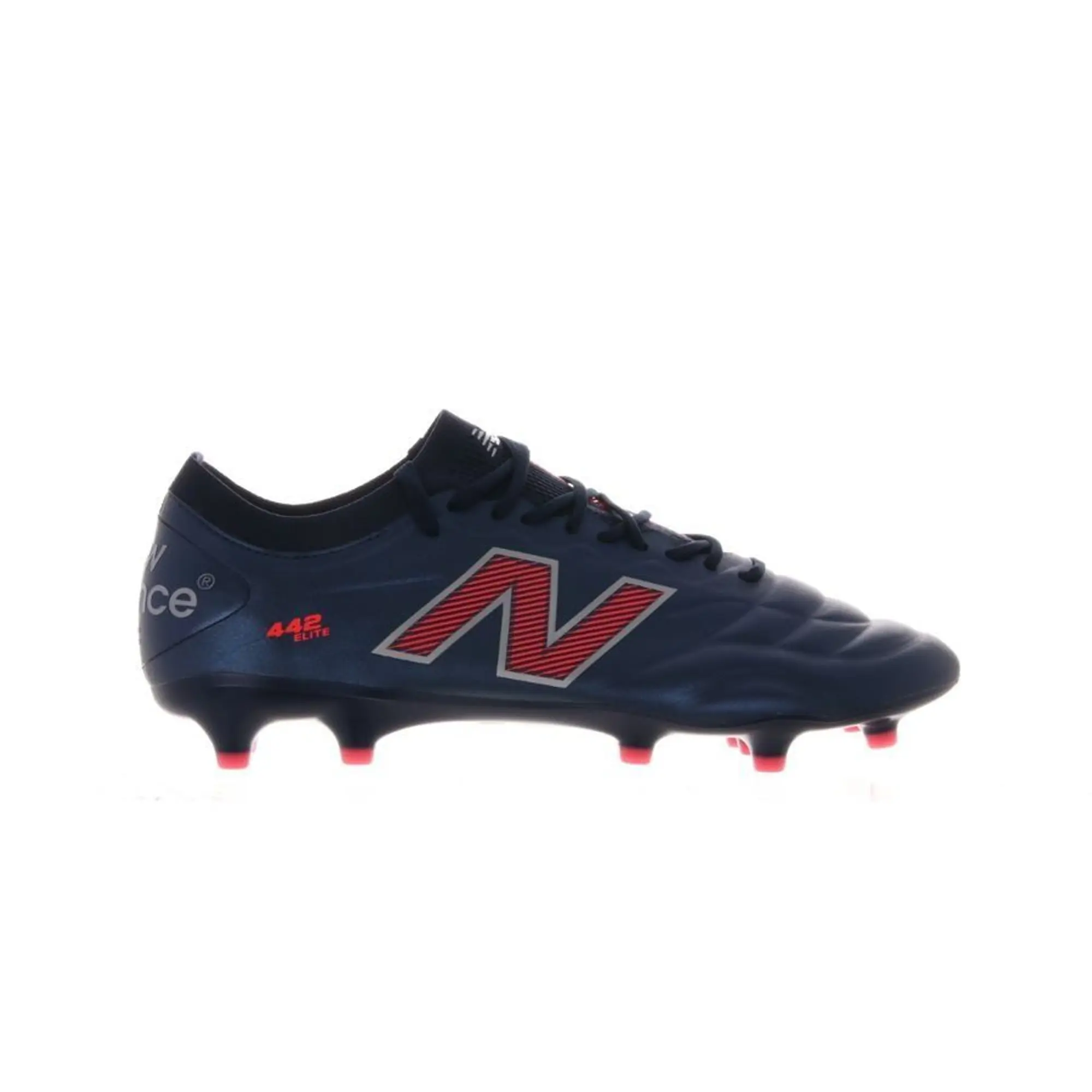 New Balance Men's 442 ELITE FG V2 in Blue/Grey/Red Synthetic