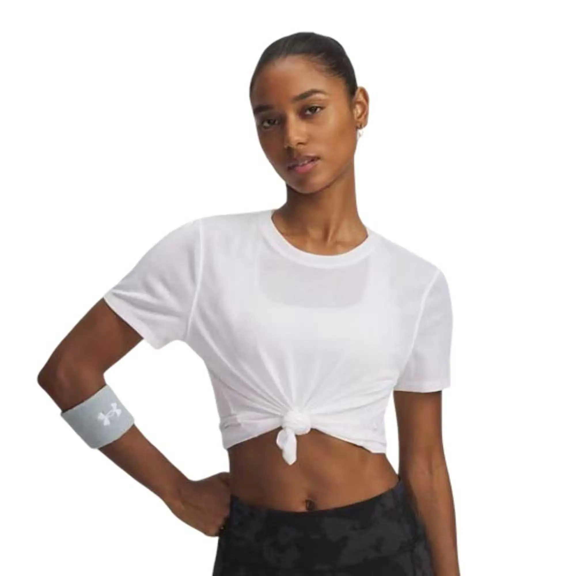 Under Armour  Launch Jacq Under Armour rd Women's Short Sleeve White / Reflective L