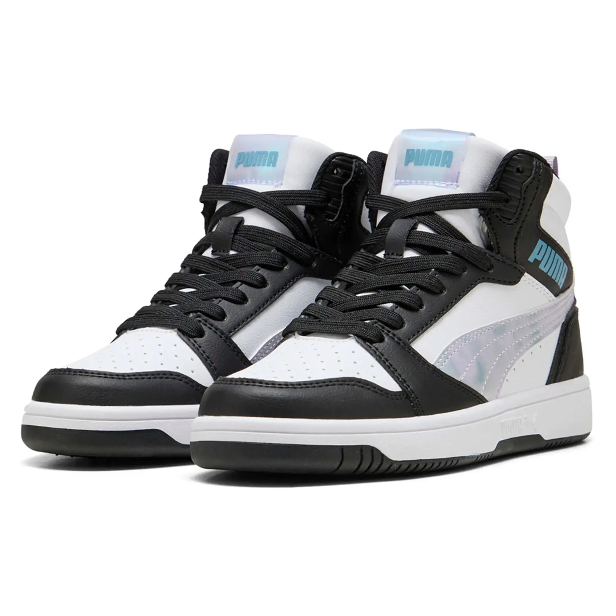 Puma Rebound V6 Mid Space Belle Trainers