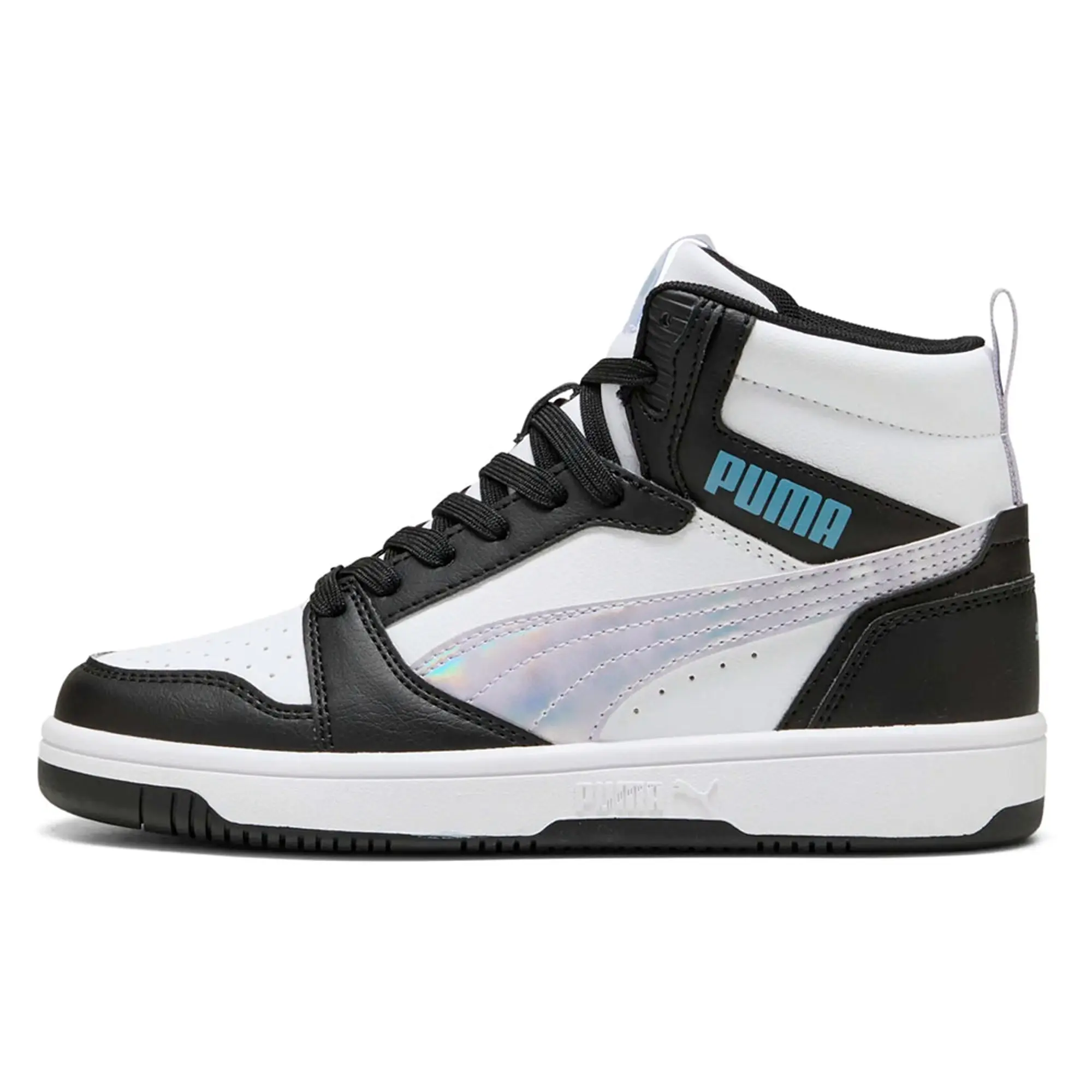 Puma Rebound V6 Mid Space Belle Trainers