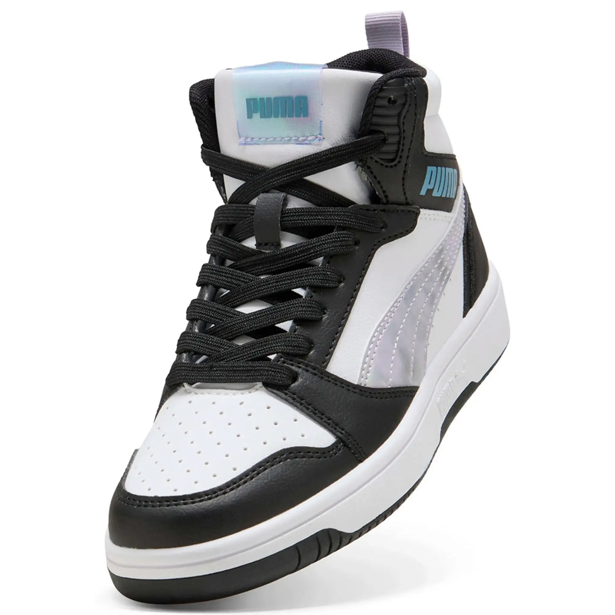 Puma Rebound V6 Mid Space Belle Trainers