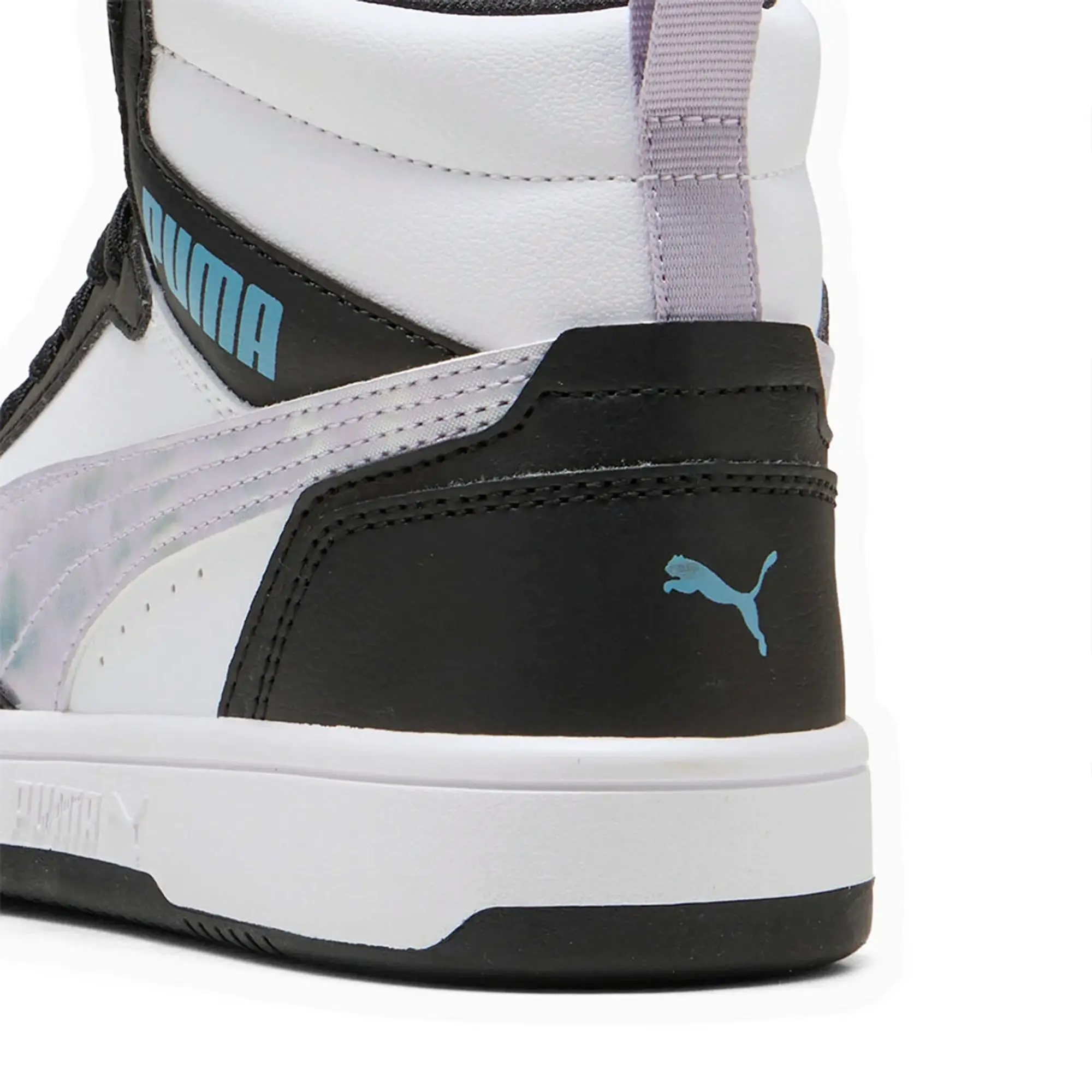 Puma Rebound V6 Mid Space Belle Trainers