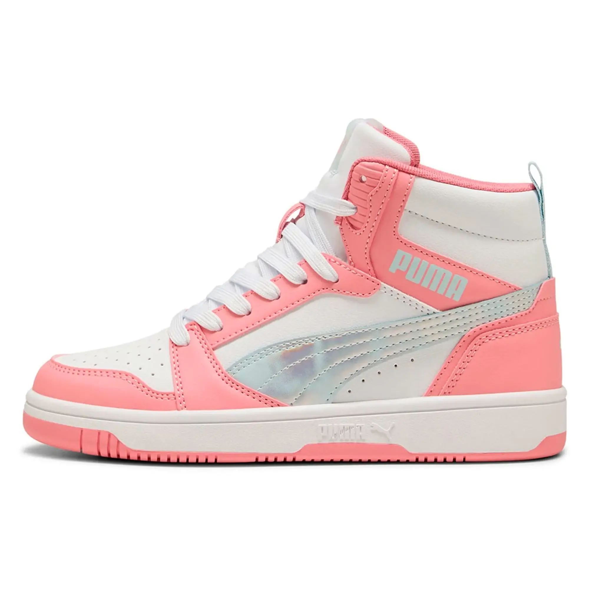 Puma Rebound V6 Mid Space Belle Trainers
