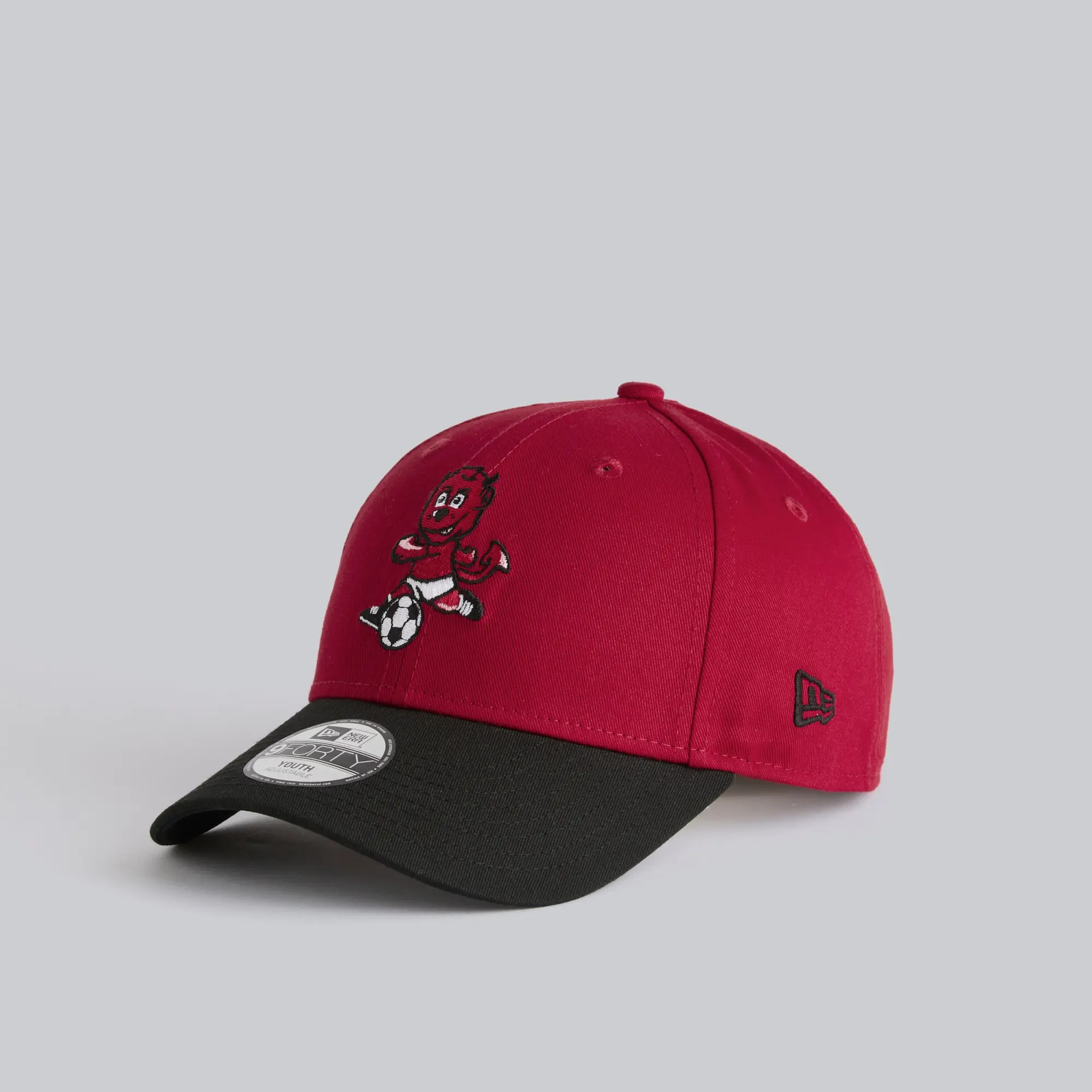 Manchester United x New Era Kids Fred The Red 9Forty Cap Red