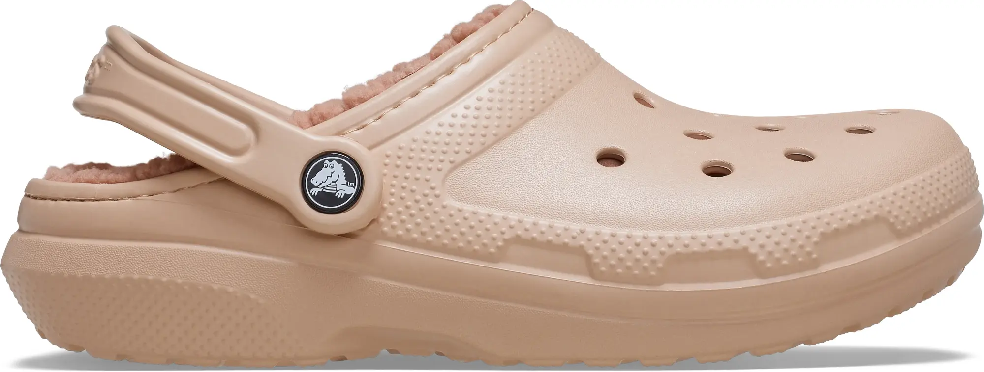 Crocs | Unisex | Classic Lined | Clogs | Pink Caramel | W8/M7
