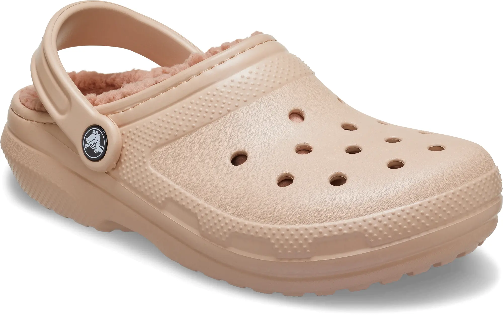 Crocs | Unisex | Classic Lined | Clogs | Pink Caramel | W8/M7