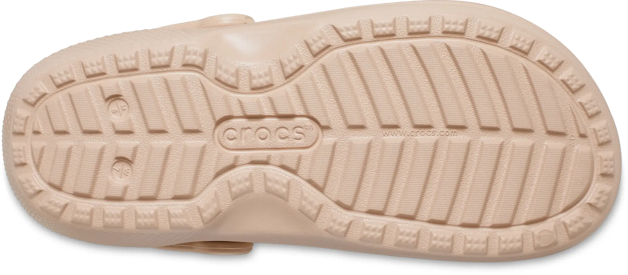 Crocs | Unisex | Classic Lined | Clogs | Pink Caramel | W8/M7