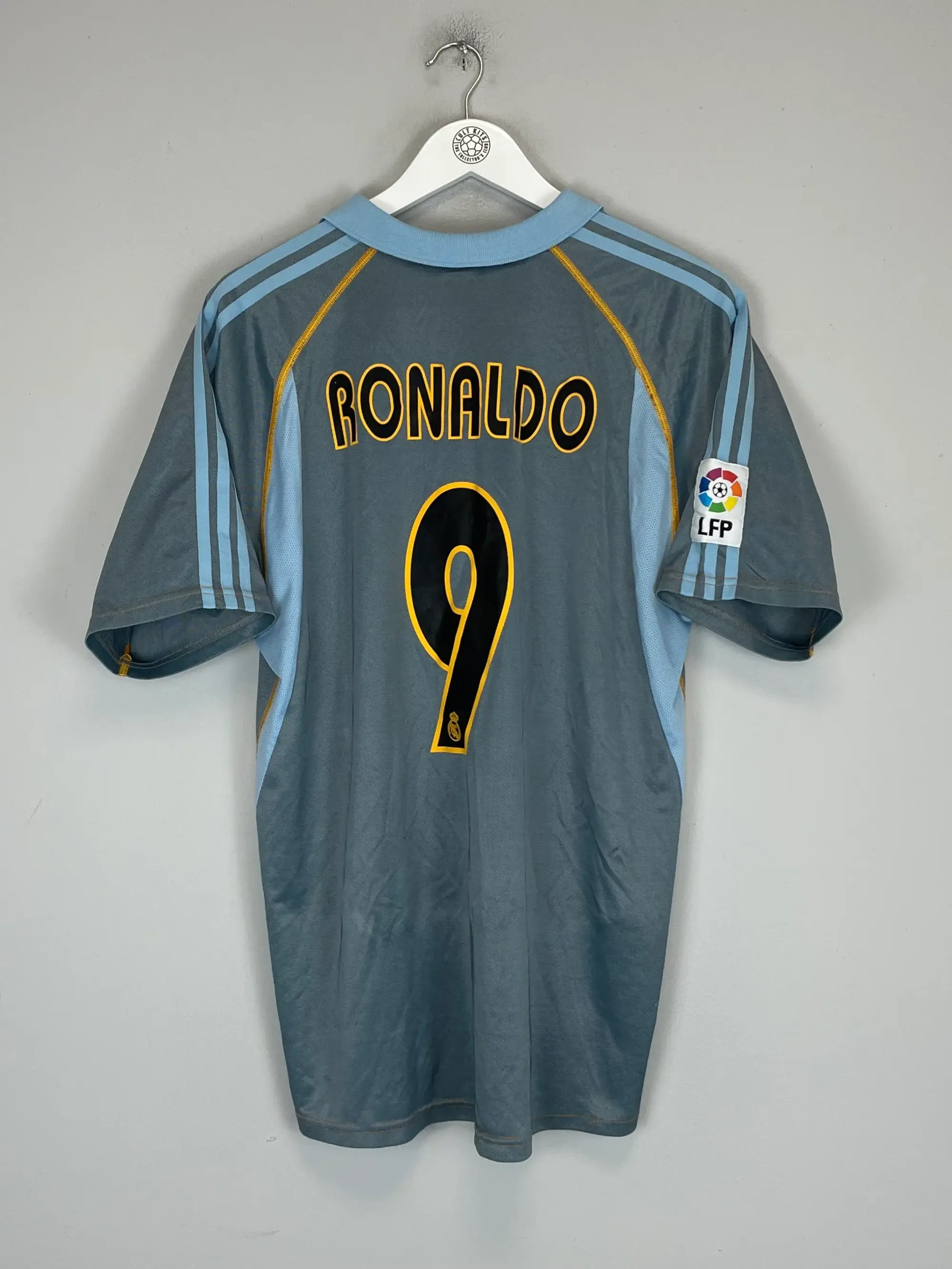 2003/04 REAL MADRID RONALDO #9 THIRD SHIRT (M) ADIDAS | Cult Kits
