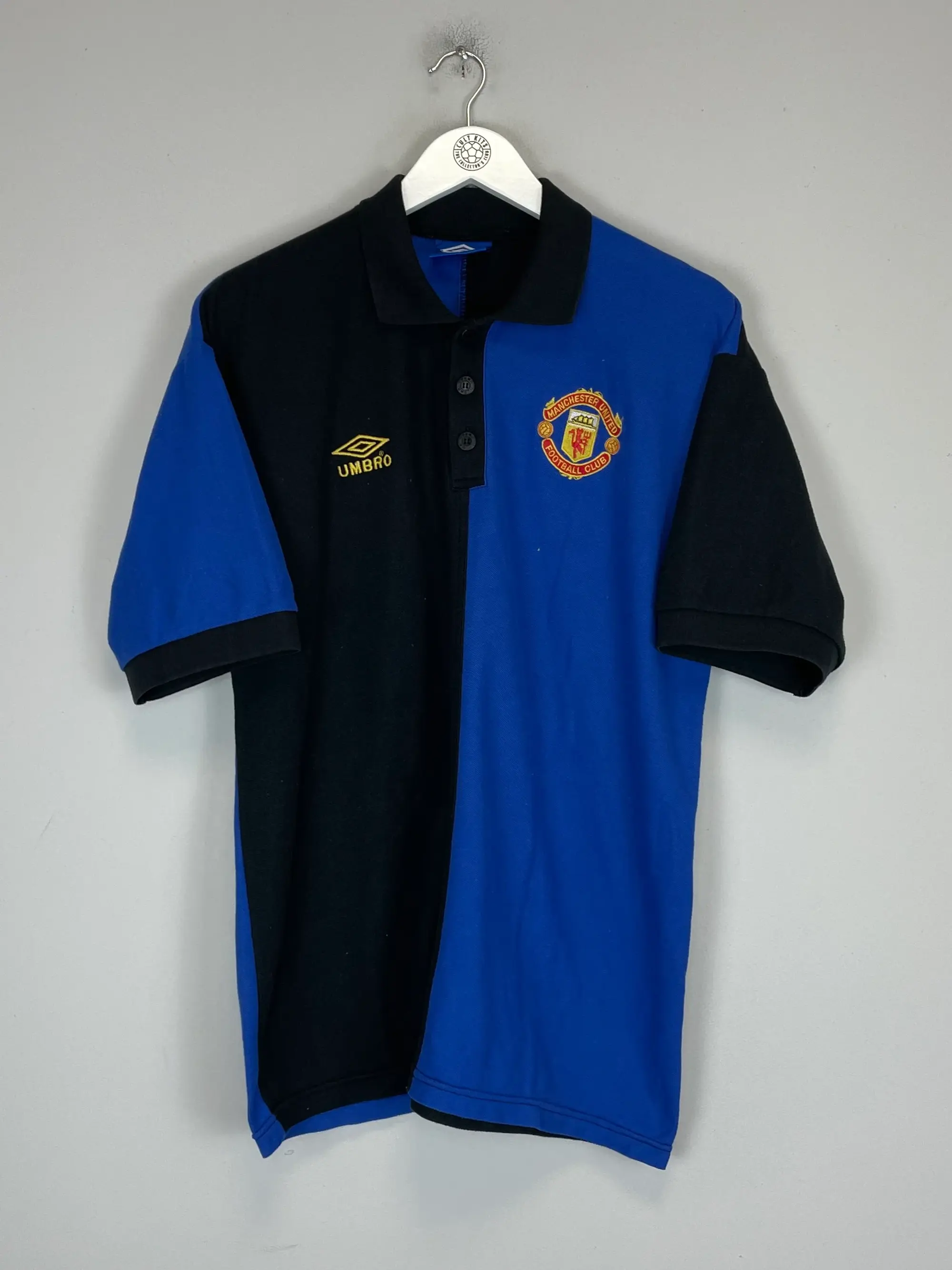 1996/97 MANCHESTER UNITED POLO SHIRT (XL) UMBRO | Cult Kits