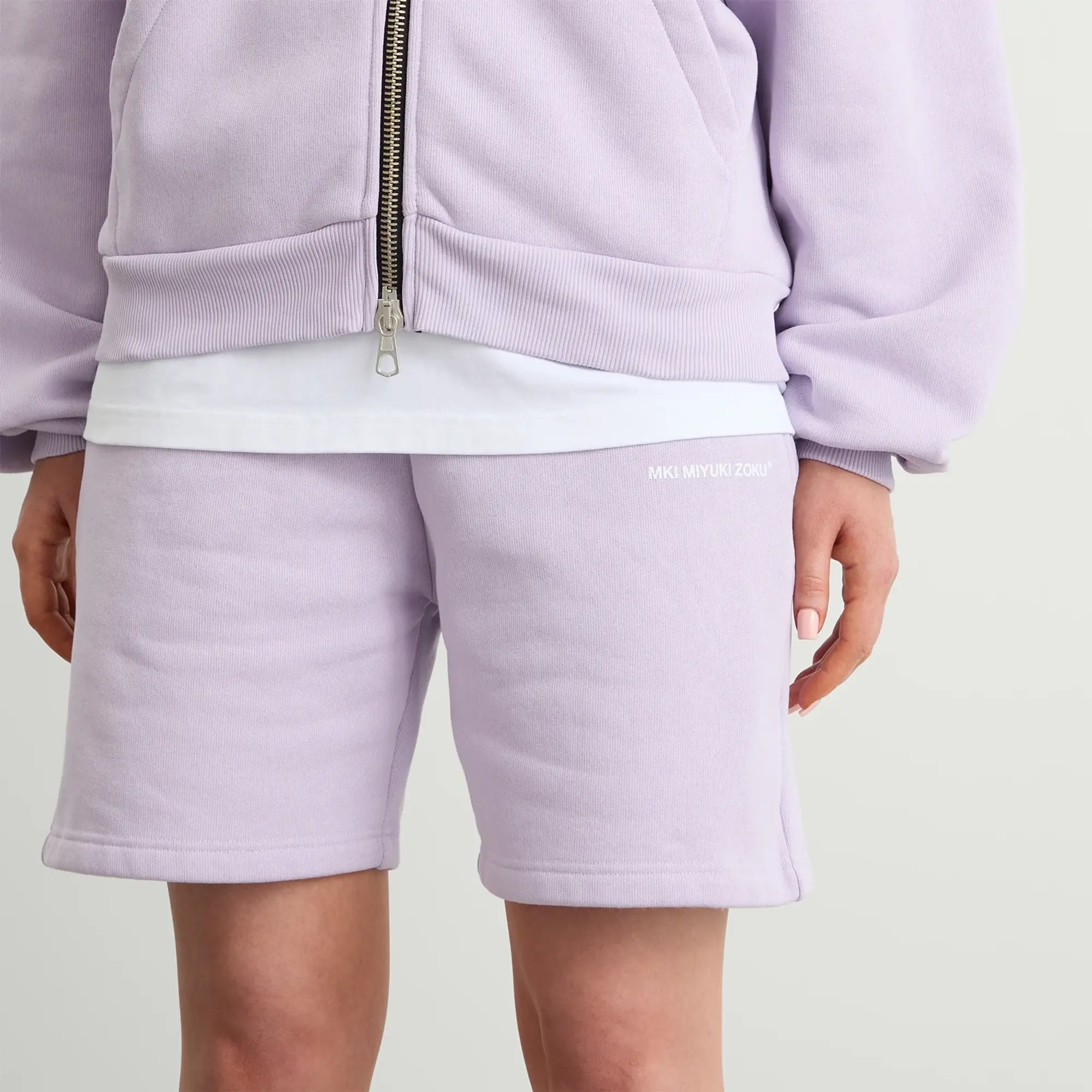 MKI Women's Uniform Shorts Presented by END. Lilac