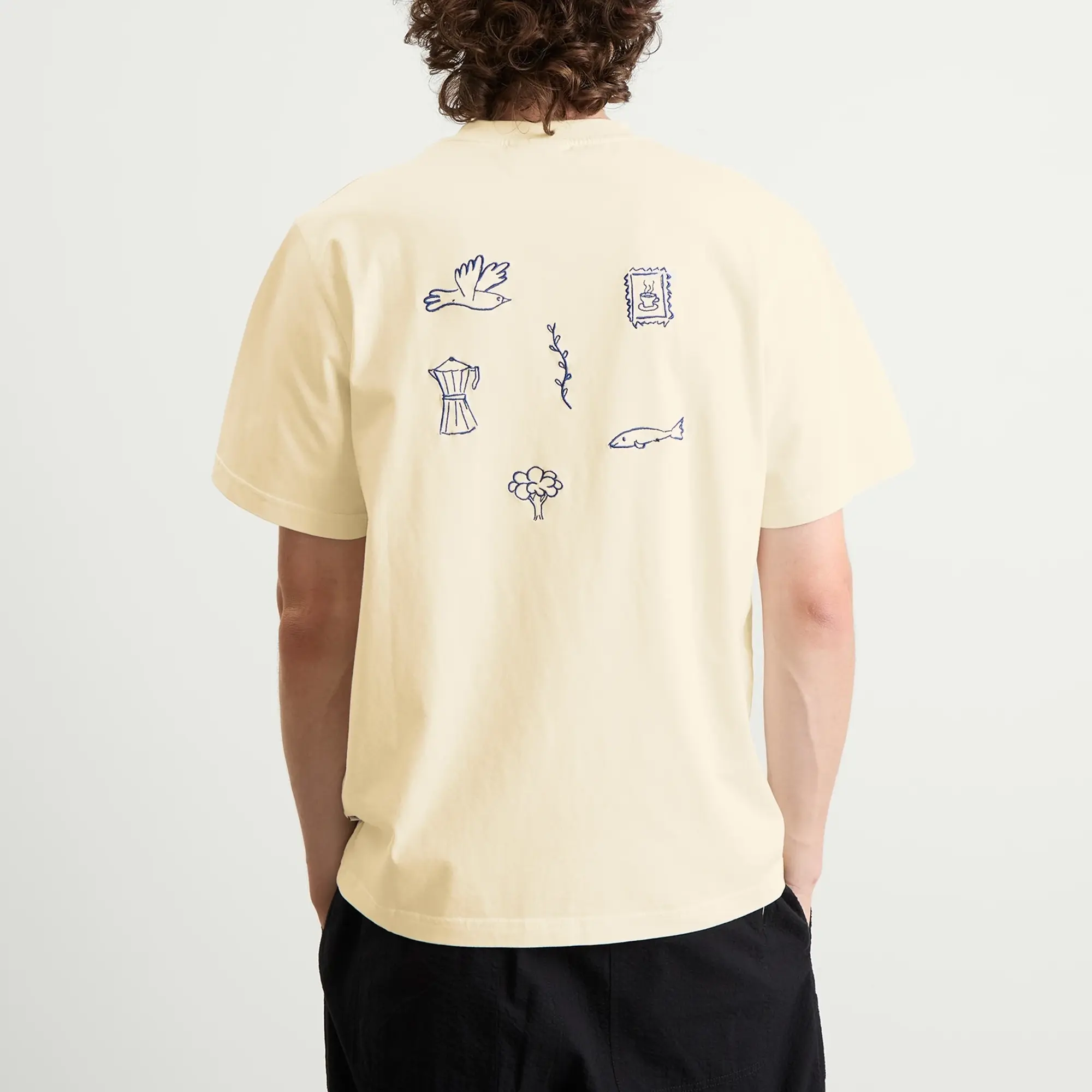Foret Men's Fin T-Shirt Cloud