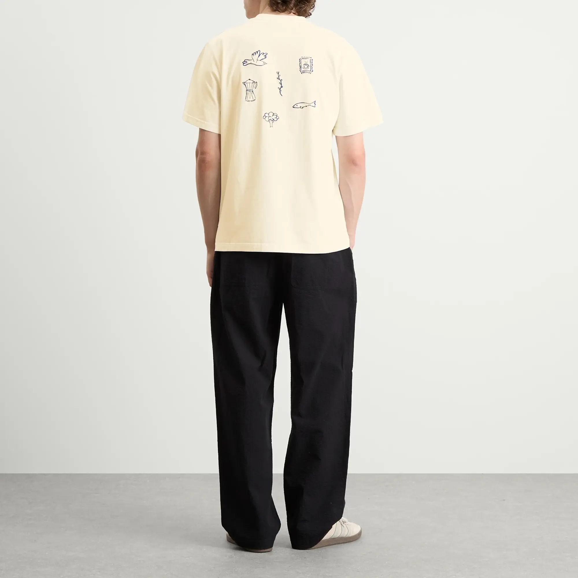 Foret Men's Fin T-Shirt Cloud