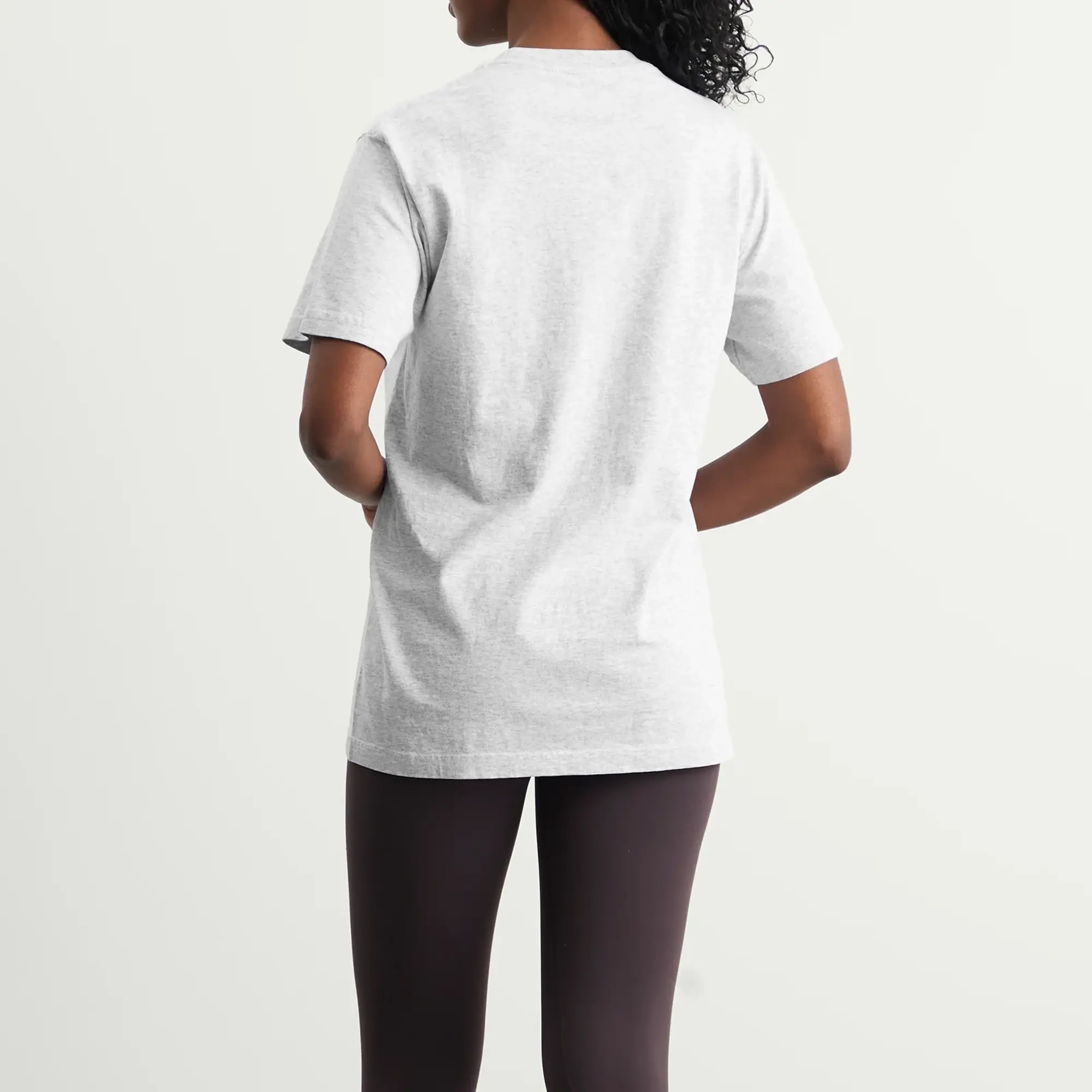 Sporty & Rich Women's NY Health Club T-Shirt Heather Grey