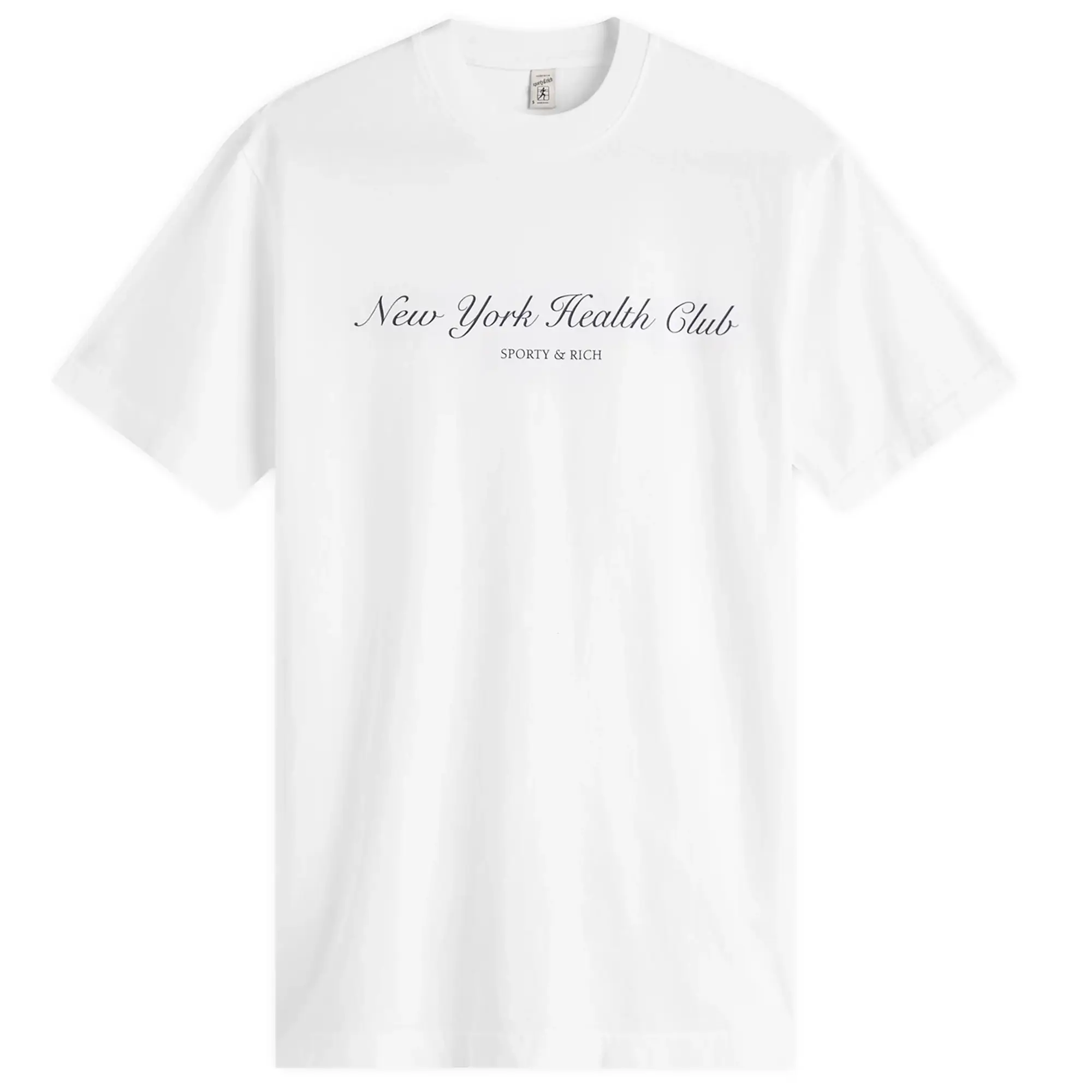 Sporty & Rich Women's NY Health Club T-Shirt White