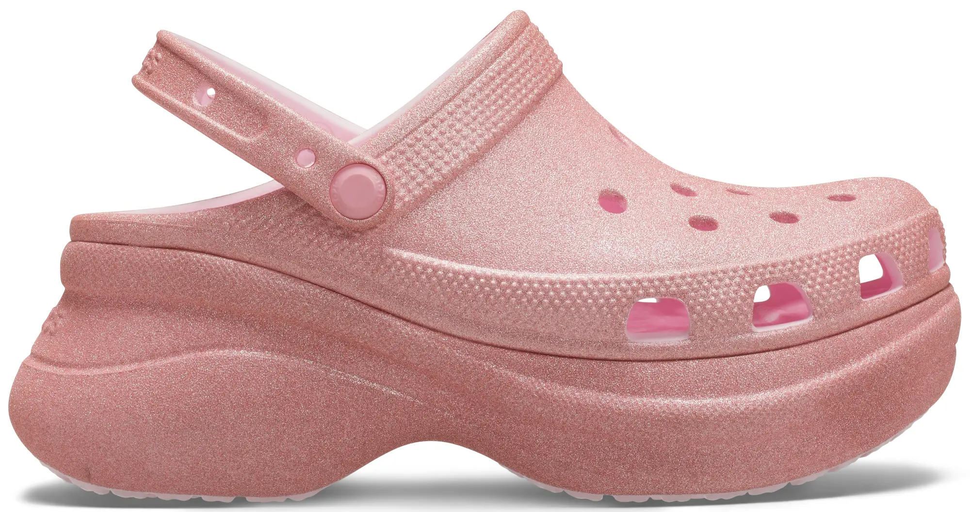 Crocs | Women | Bae Glitter | Clogs | Pink Milk | 3
