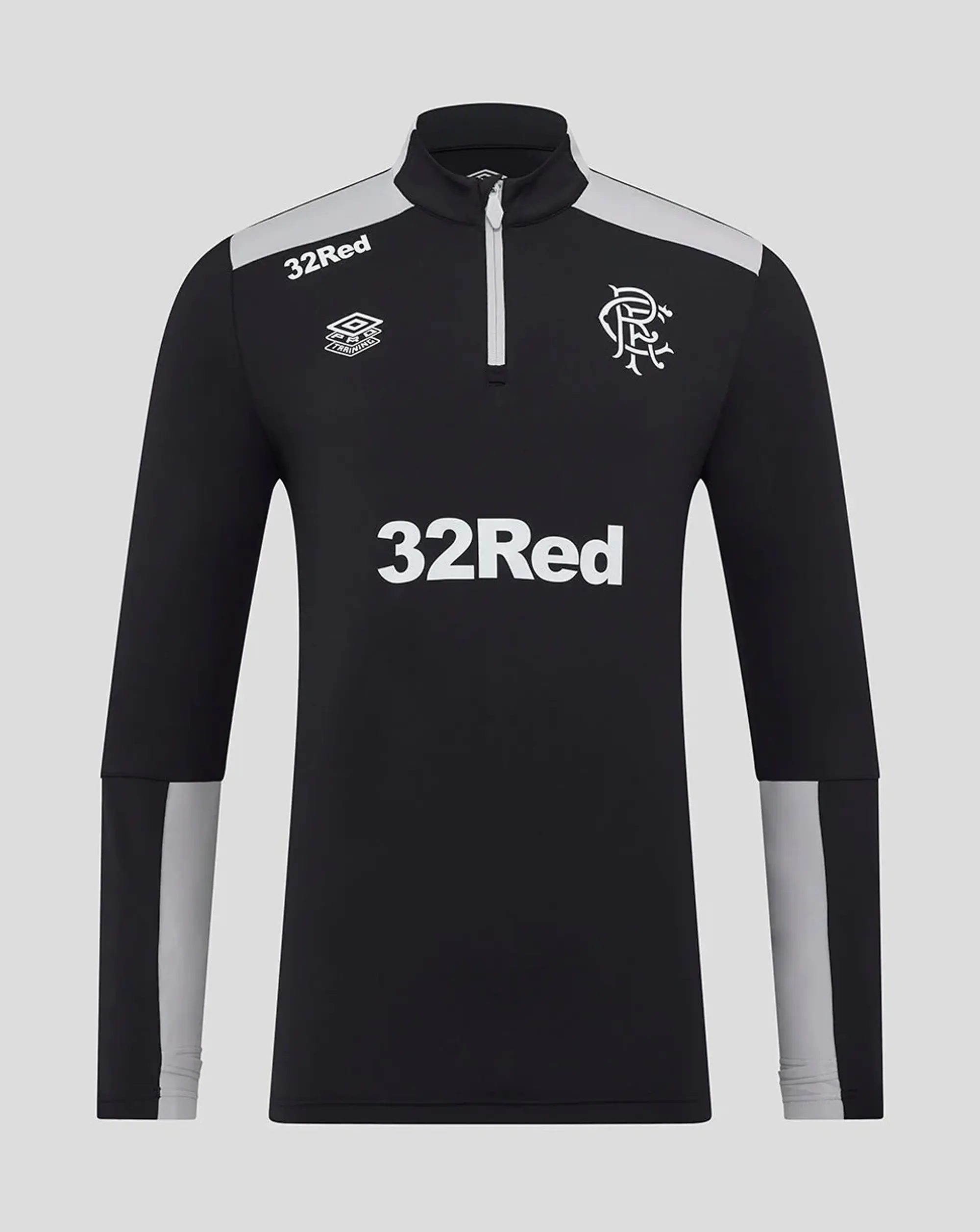 Castore Rangers Men's 25/26 Players Training 1/4 Zip - Microchip