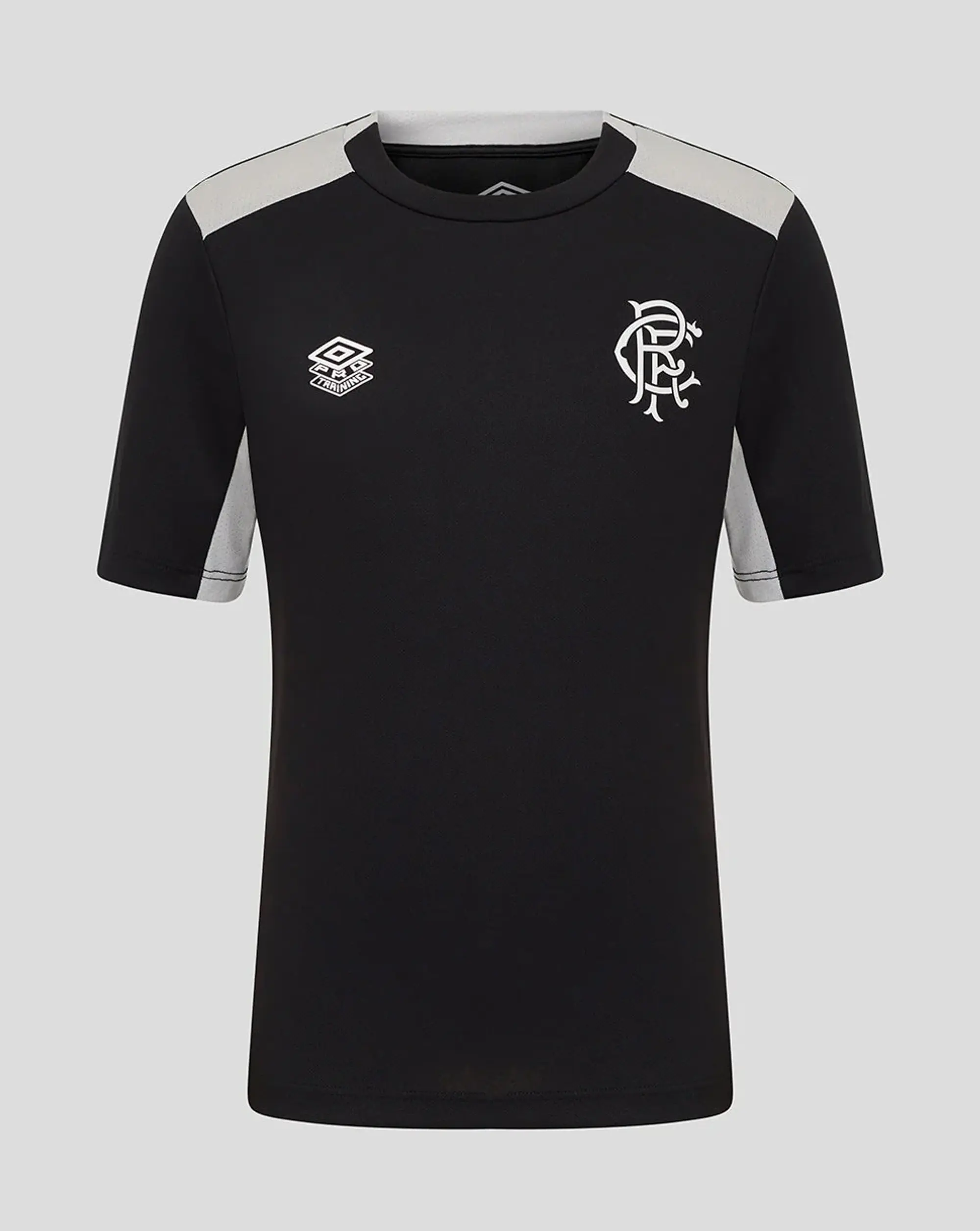 Castore Rangers Junior 25/26 Players Training Short Sleeve Tee - Microchip
