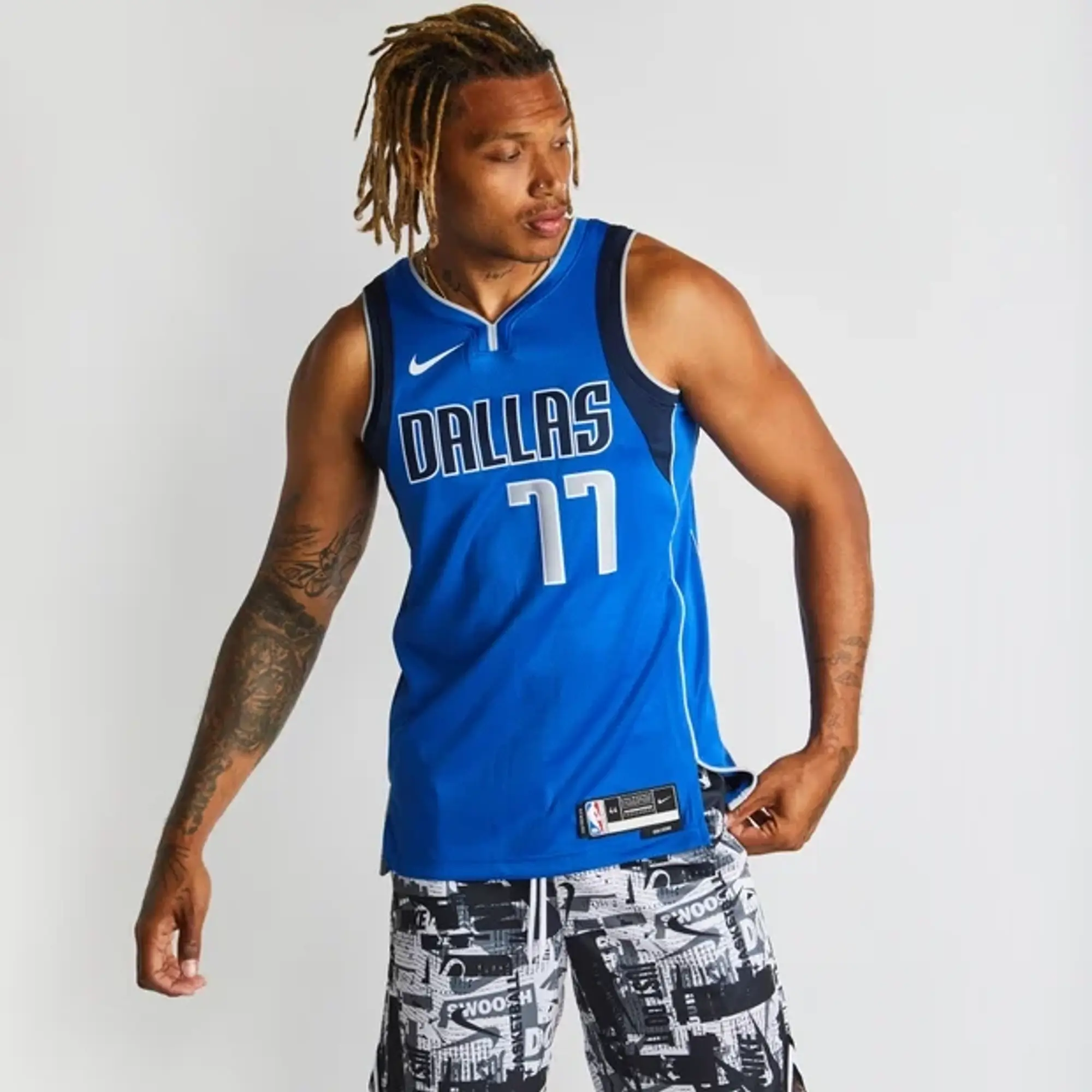 Nike Dallas Mavericks Icon Edition Men Jerseys/Replicas - Blue