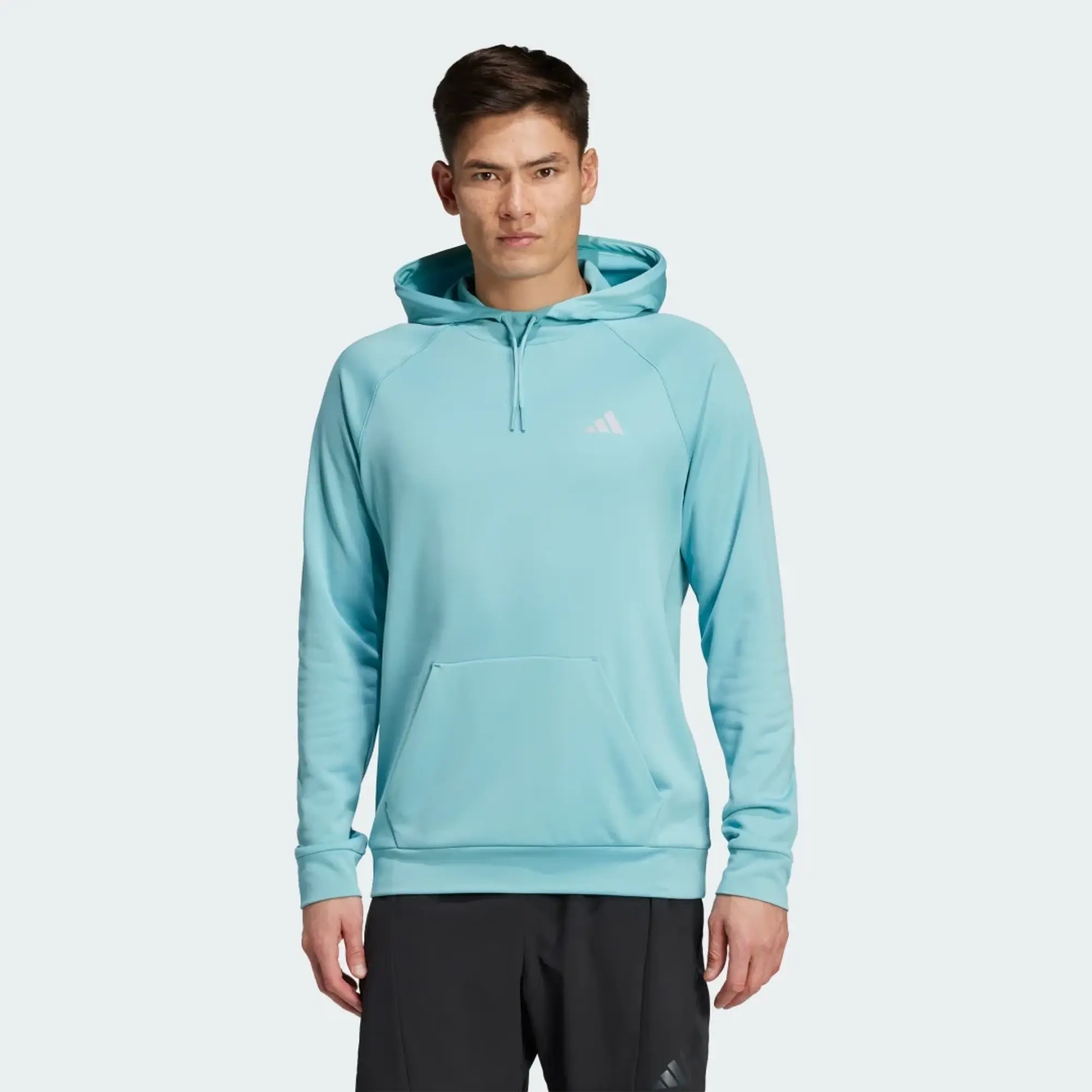 adidas Game and Go Training Small Logo 3-Stripes Hoodie