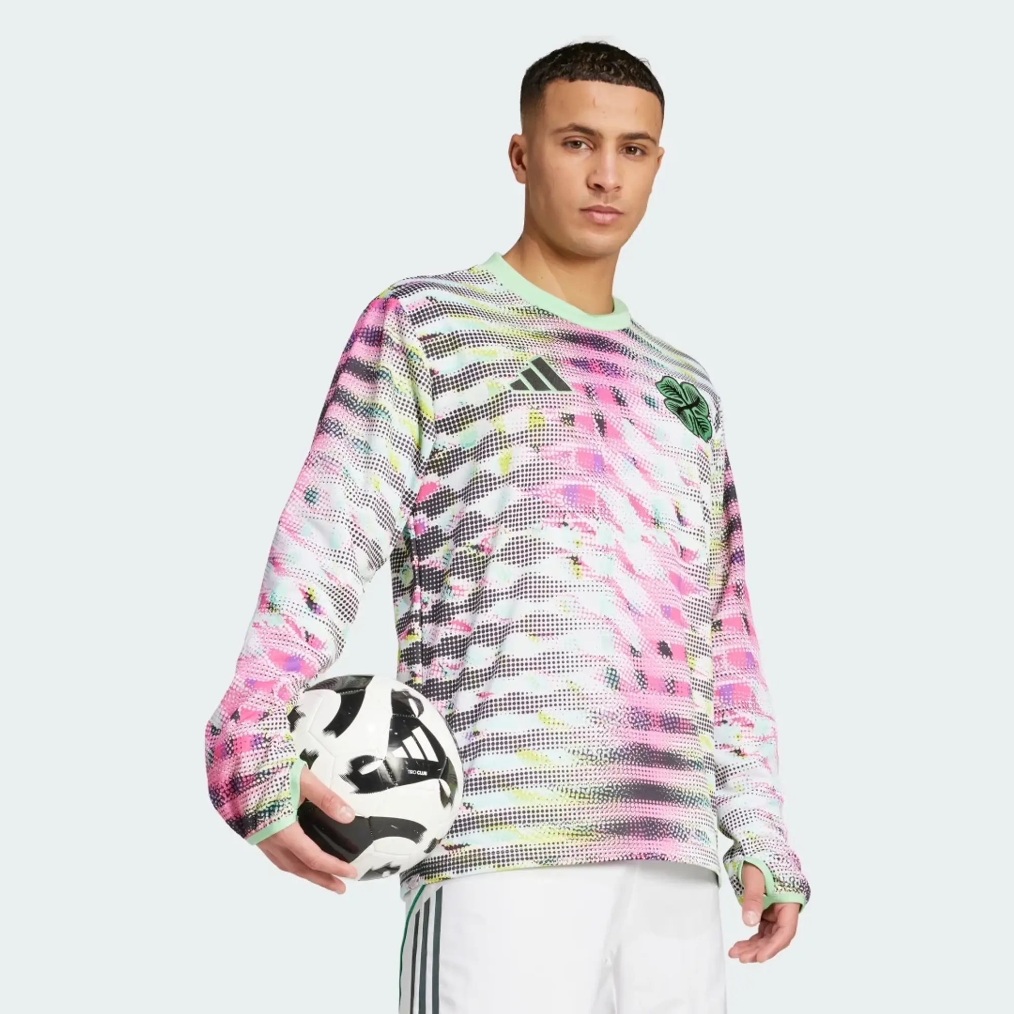 adidas Celtic FC 25/26 Pre-Match Warm Top