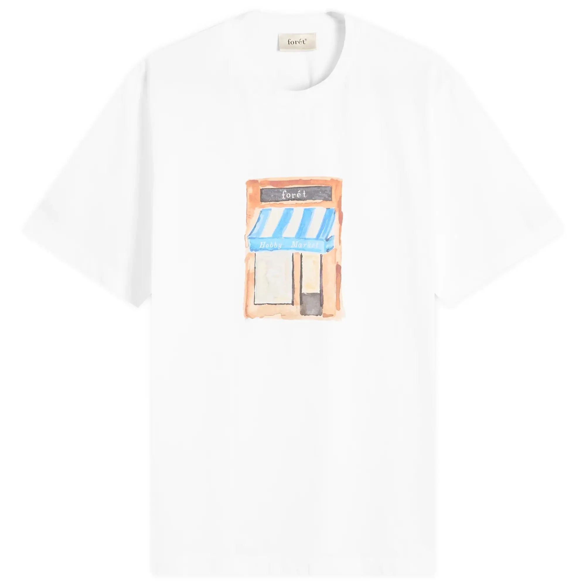 Foret Men's Market T-Shirt White