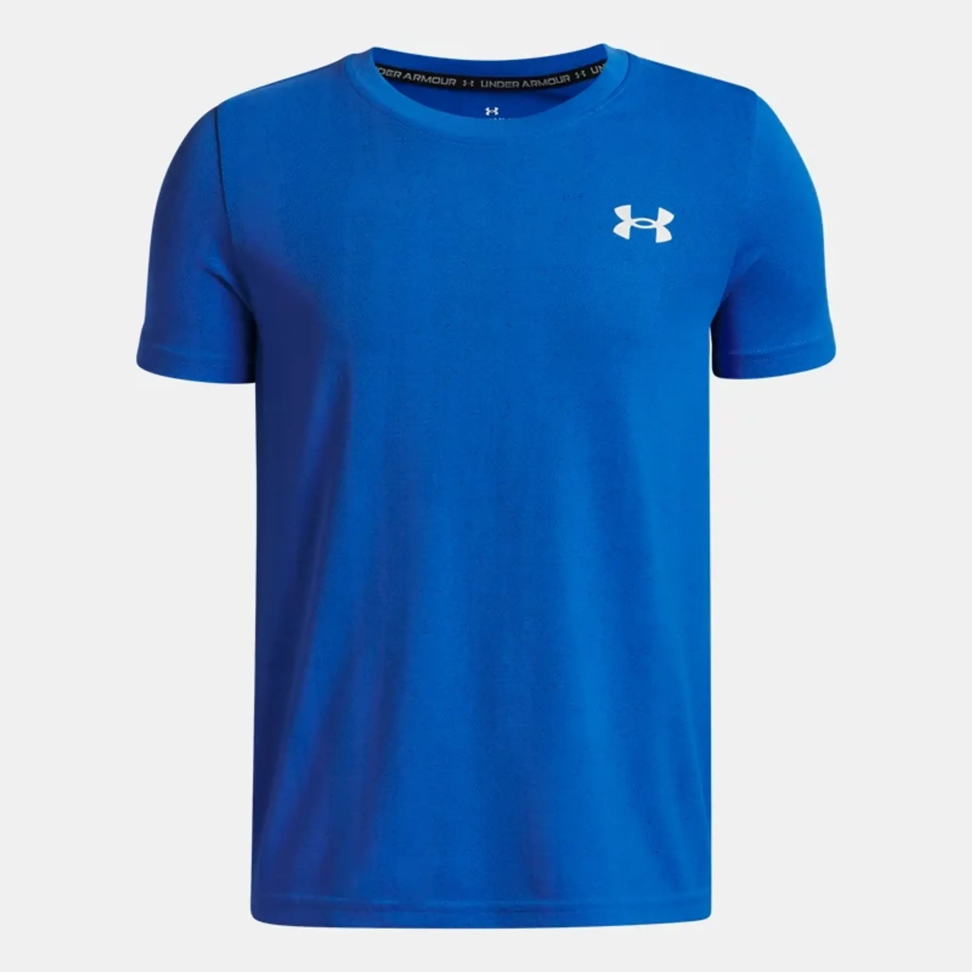 Under Armour  Vanish Seamless Boys' Short Sleeve Blue Atlantis / White YLG (59 - 63 in)