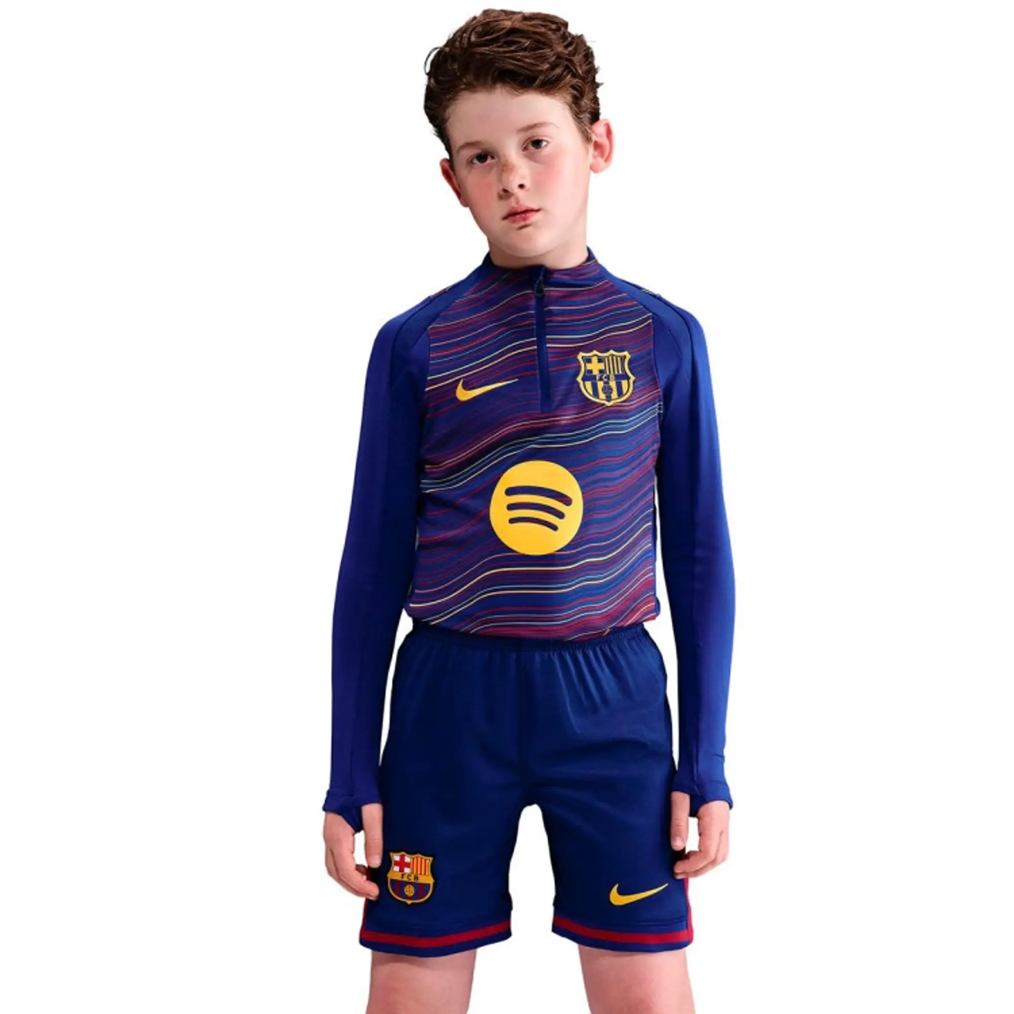 Nike FC Barcelona 2025/26 Home Shorts Junior - Blue - Kids