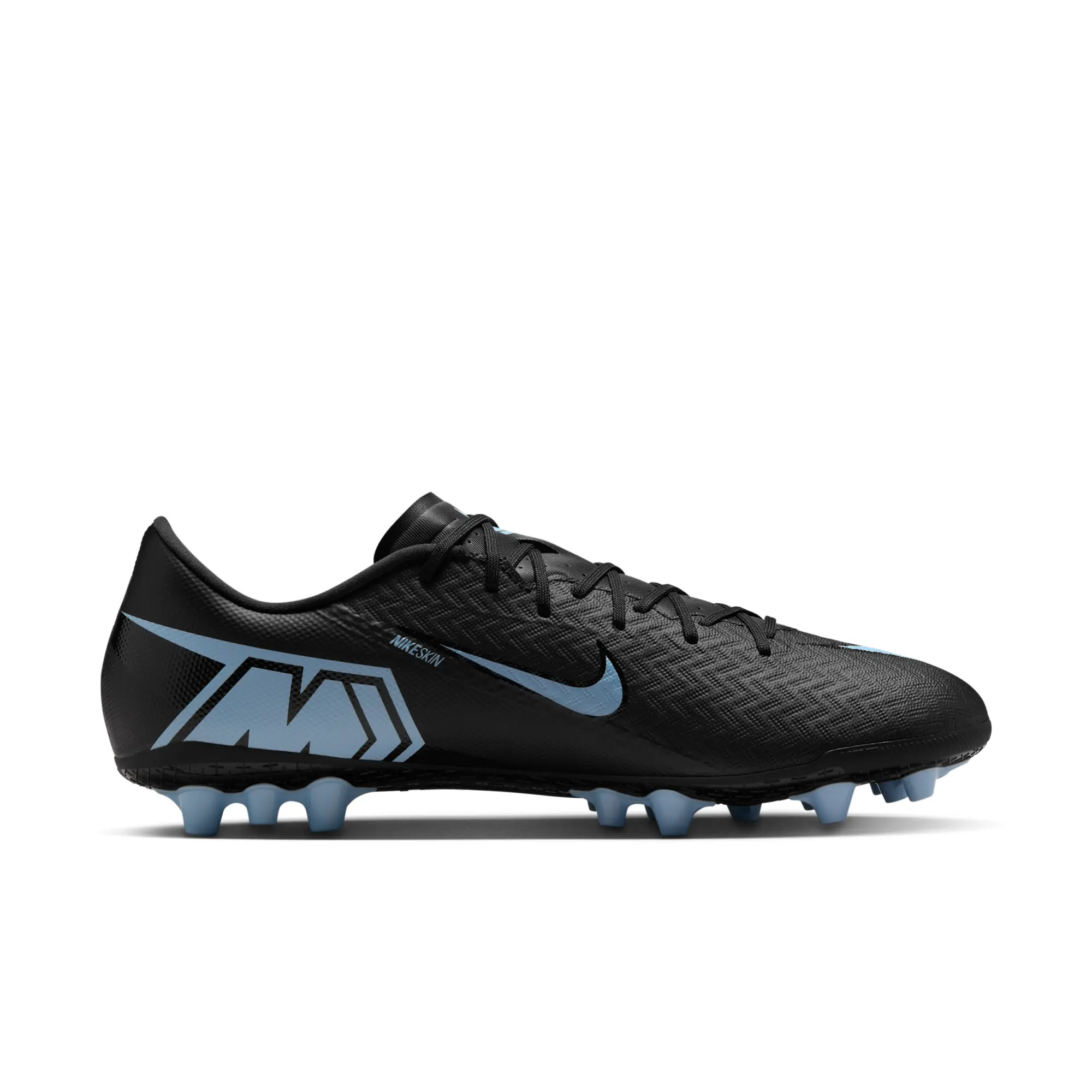 Nike Mercurial Vapor 16 Academy Artificial-Grass Low-Top Football Boot - Black - Recycled Content Minimum
