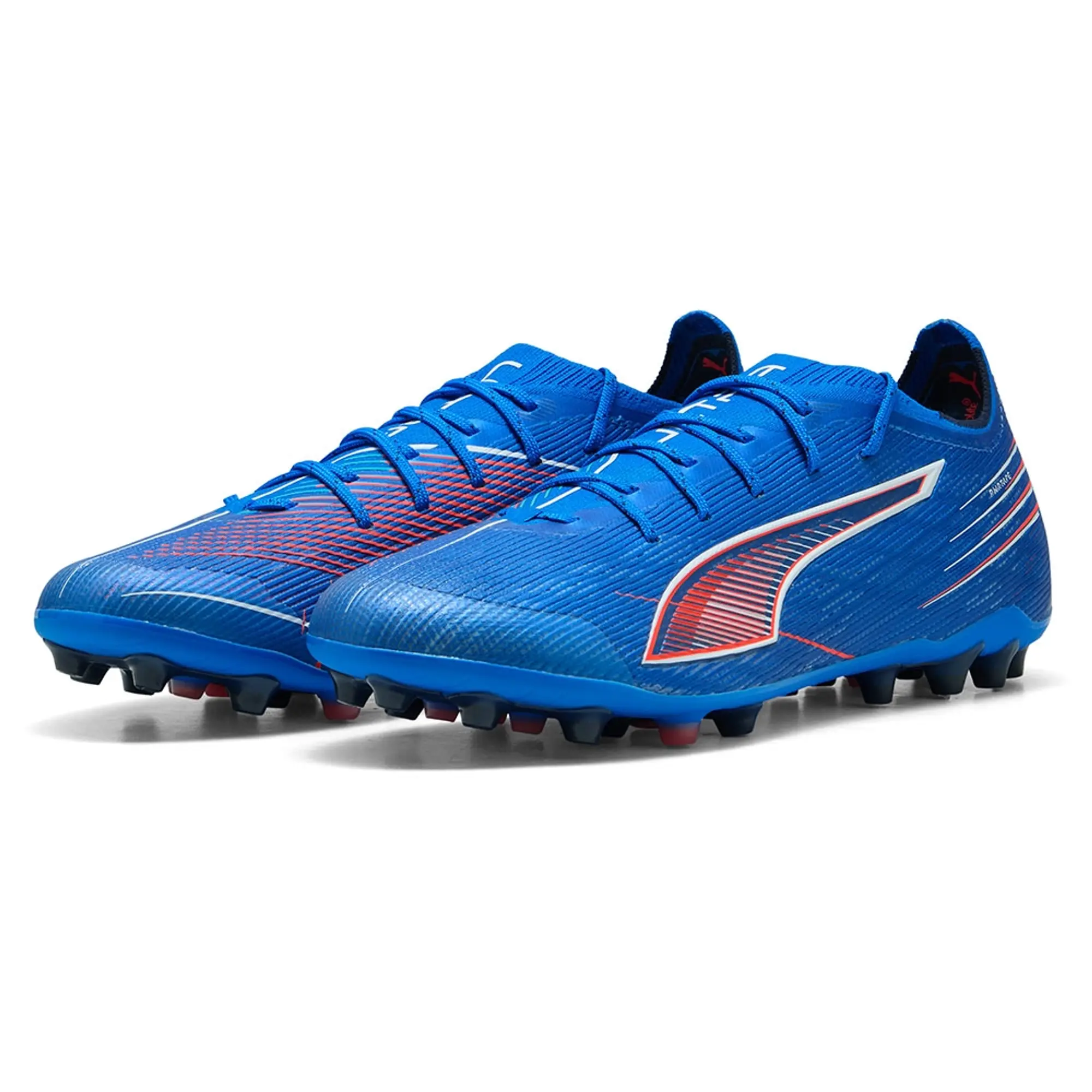 PUMA Ultra 6 Ultimate MG Football Boots Unisex, Ultra Blue/White/Glowing Red