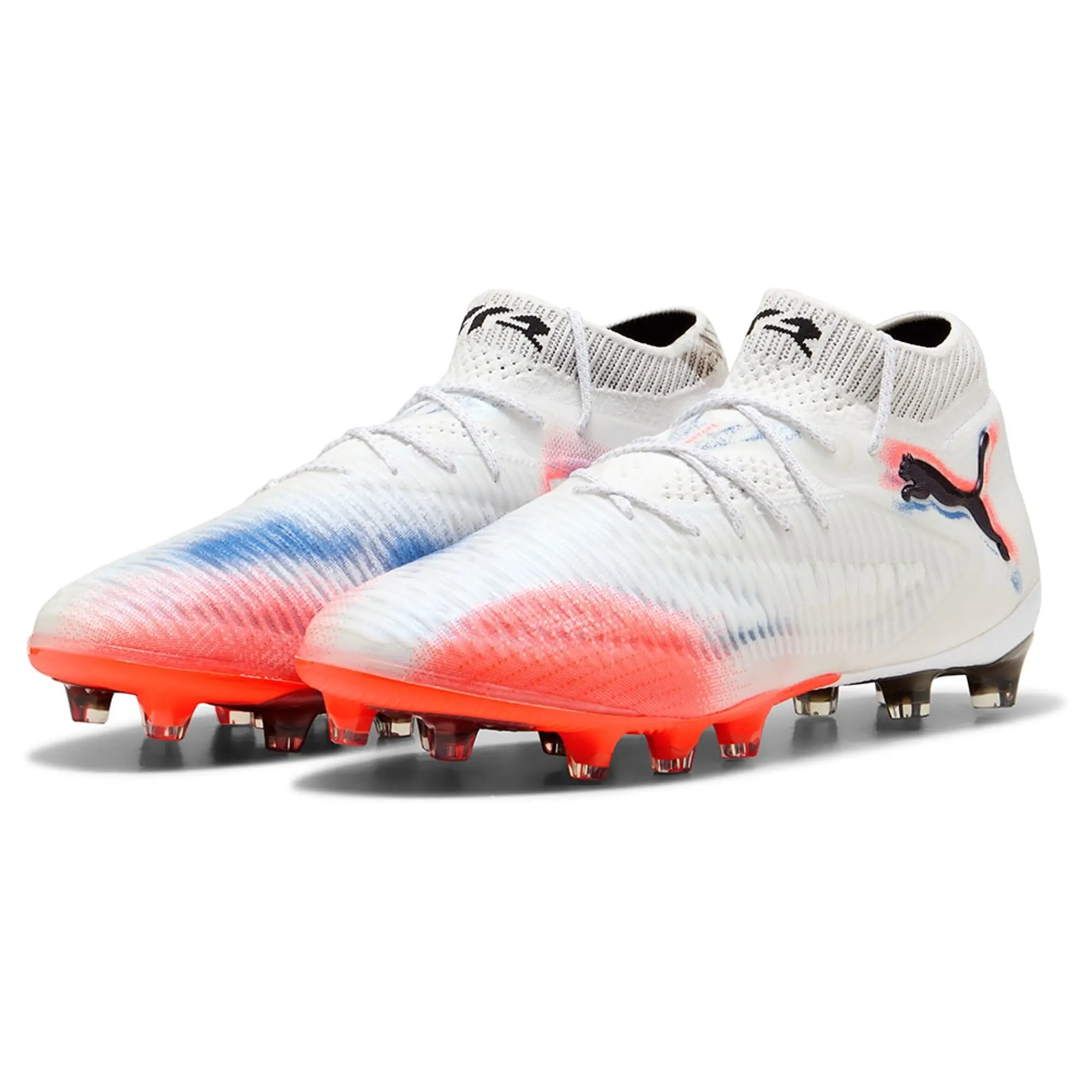 Puma Future 8 Ultimate Ag Untamed - Puma White/Puma Black/Glowing Red Women - ['White']