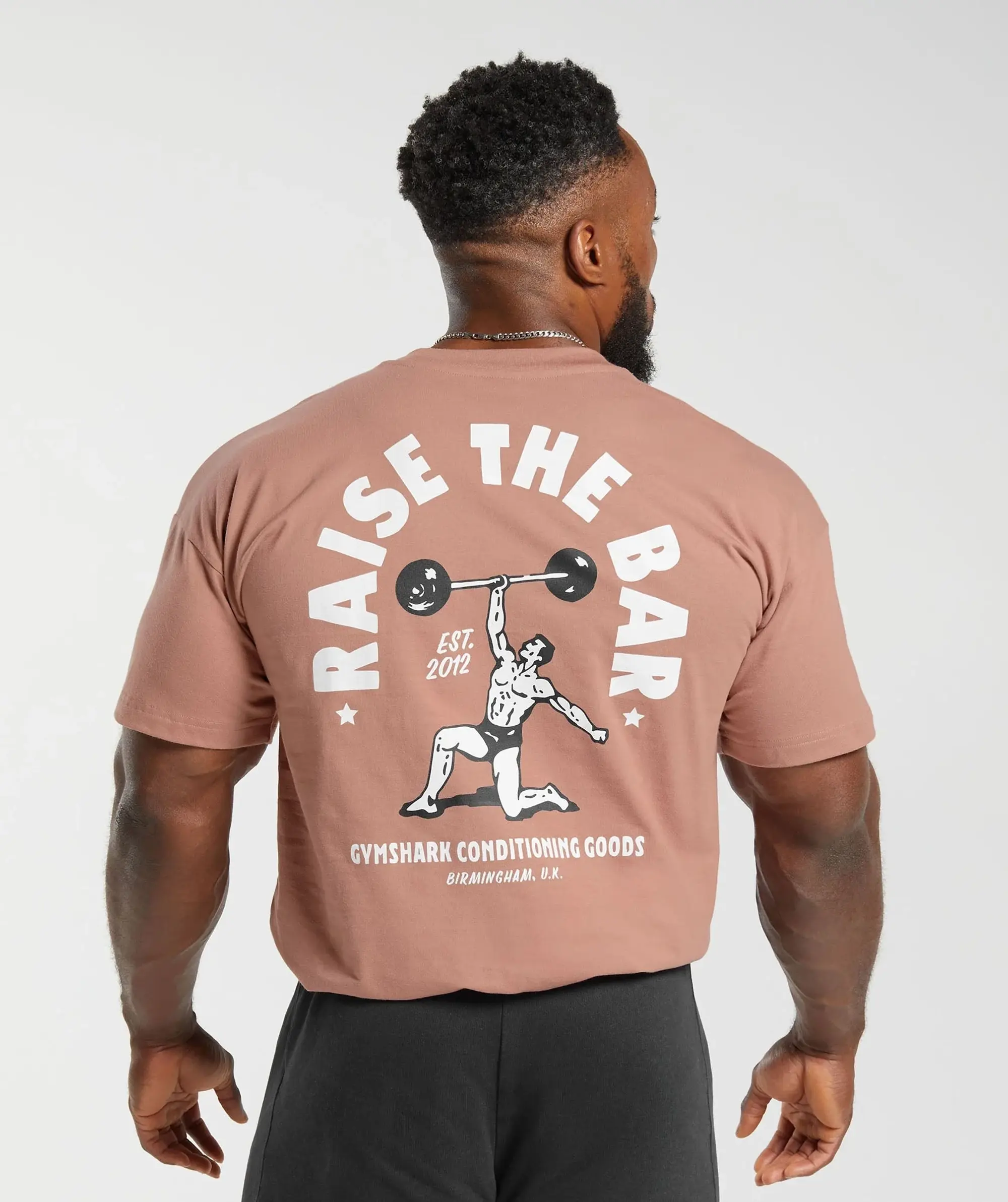  Raise the Bar T-Shirt - Faded Pink