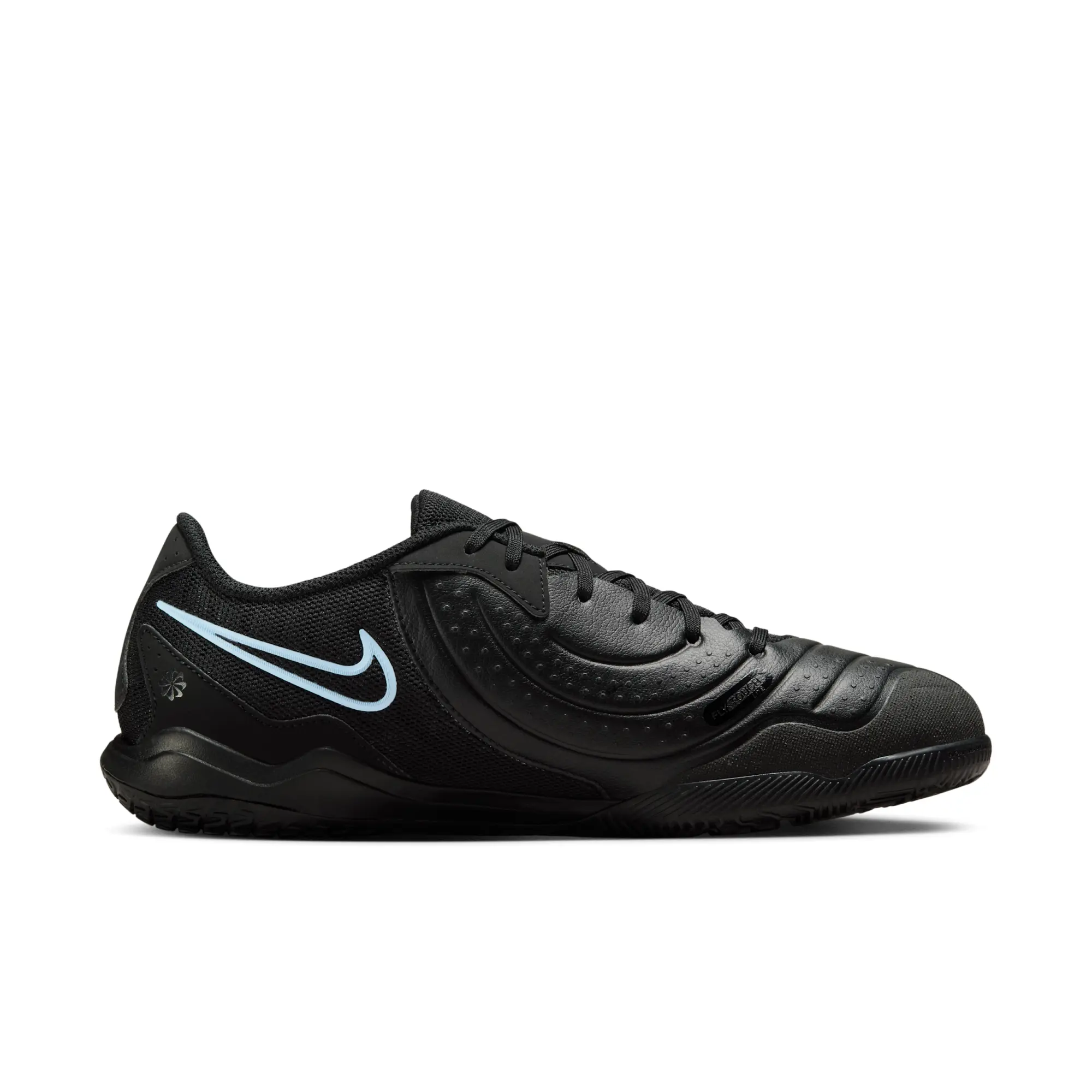 Nike Tiempo Legend 10 Academy Indoor Court Low-Top Football Shoes - Black - Recycled Content Minimum