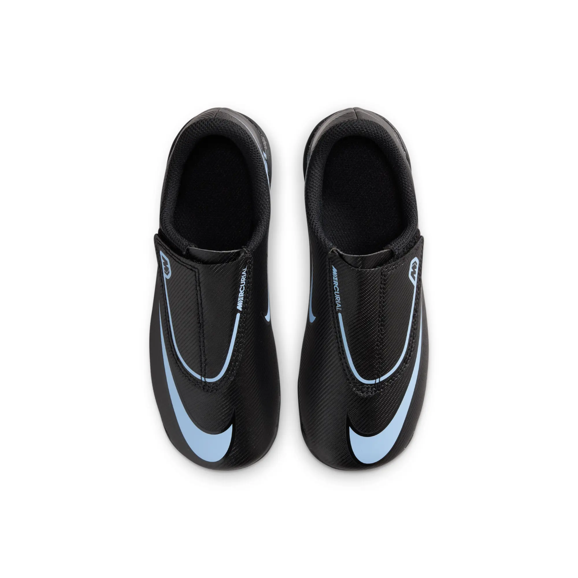 Nike Jr. Mercurial Vapor 16 Club Younger Kids' Multi-Ground Low-Top Football Boot - Black - Recycled Content Minimum