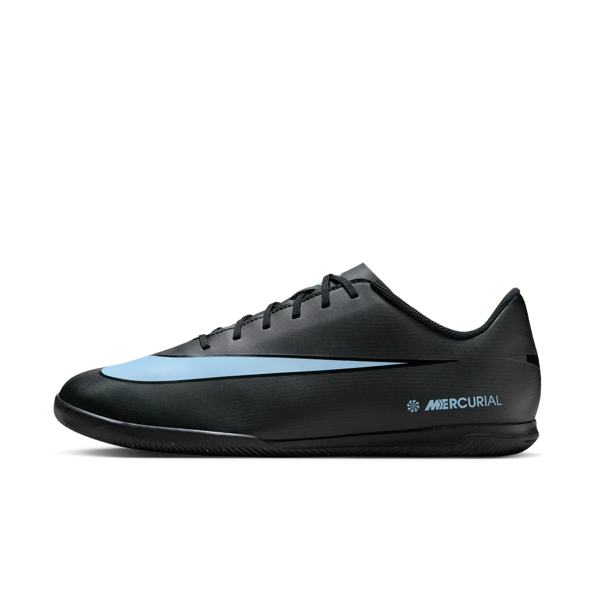 Nike Mercurial Vapor 16 Club Indoor Court Low-Top Football Shoes - Black - Recycled Content Minimum