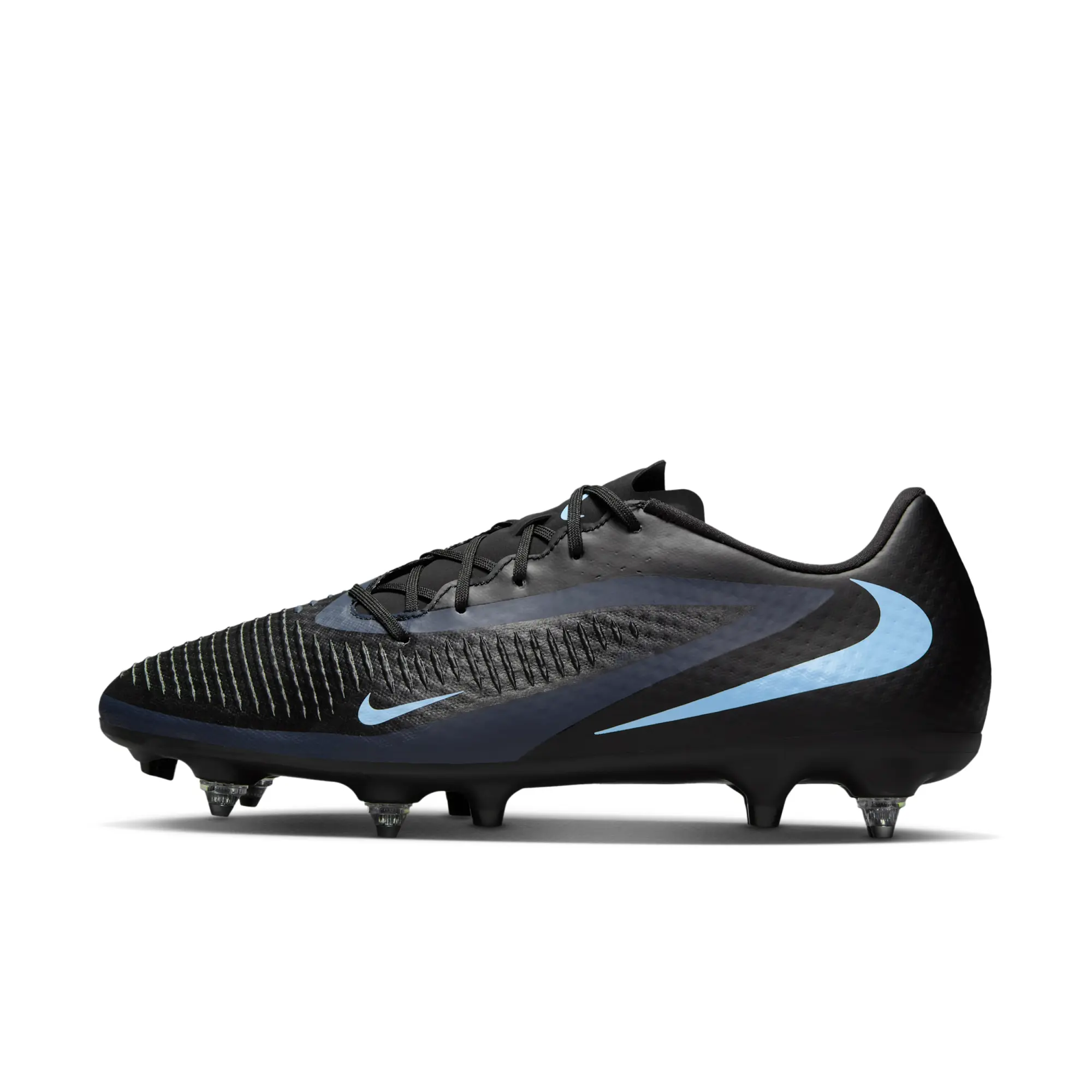 Nike Phantom 6 Low Academy Soft-Ground Football Boot - Black