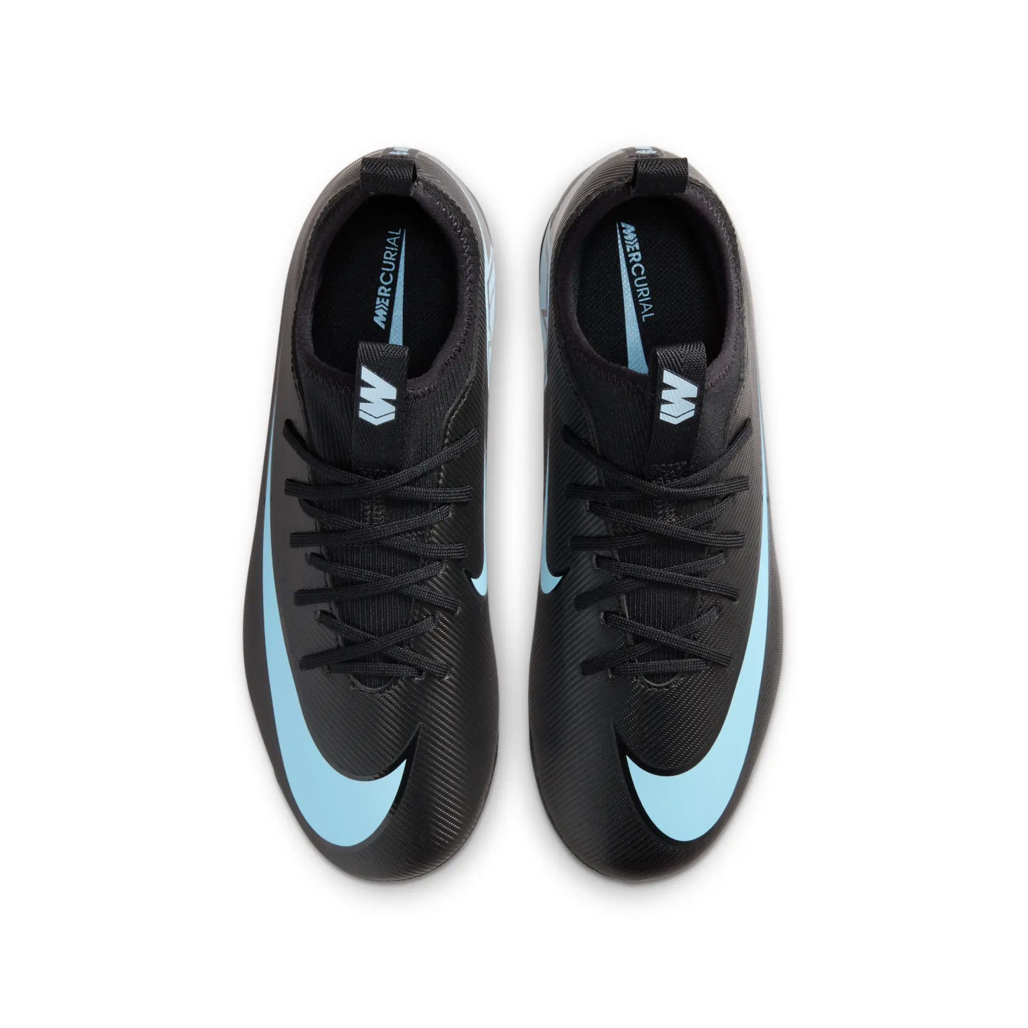 Nike Jr. Mercurial Vapor 16 Academy Younger/Older Kids' Artificial-Grass Low-Top Football Boot - Black
