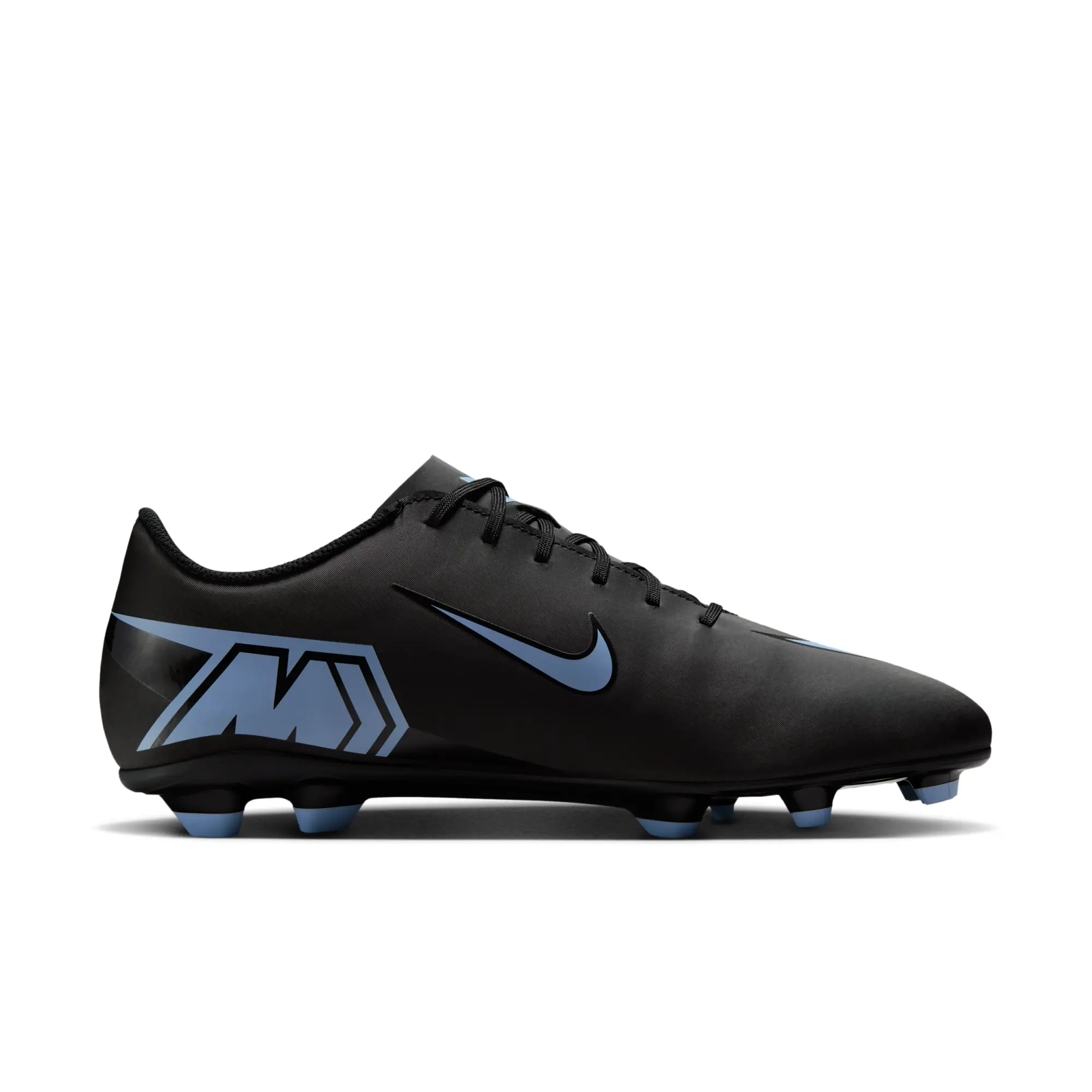 Nike Mercurial Vapor 16 Club Multi-Ground Low-Top Football Boot - Black - Recycled Content Minimum