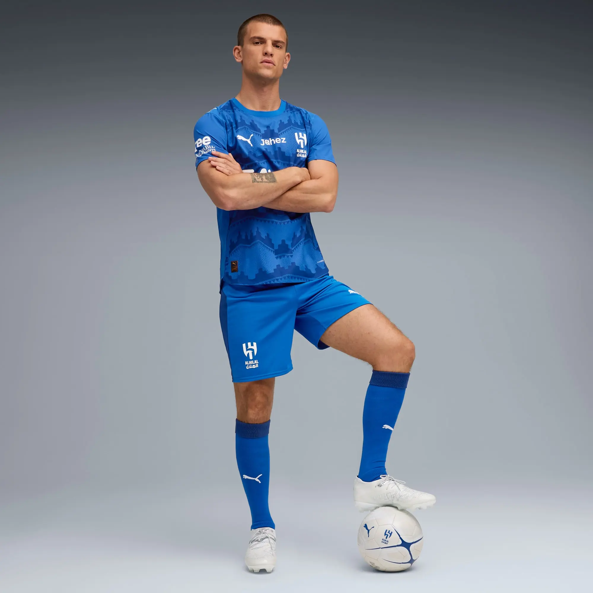 PUMA Al-Hilal Sfc 25/26 Shorts Men, Blue Intense/Blazing Blue, size 3XL