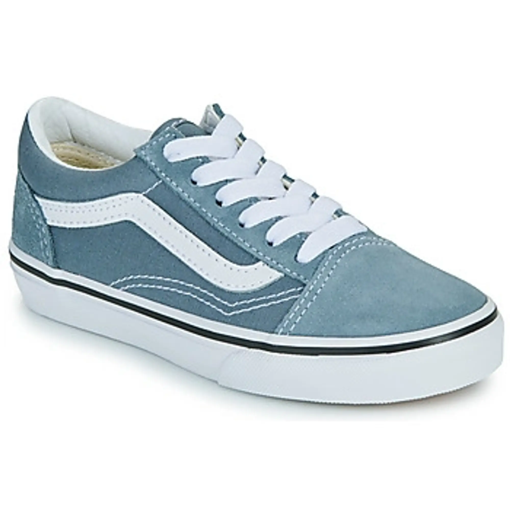 Vans  Old Skool  girls's Children's Shoes (Trainers) in Blue