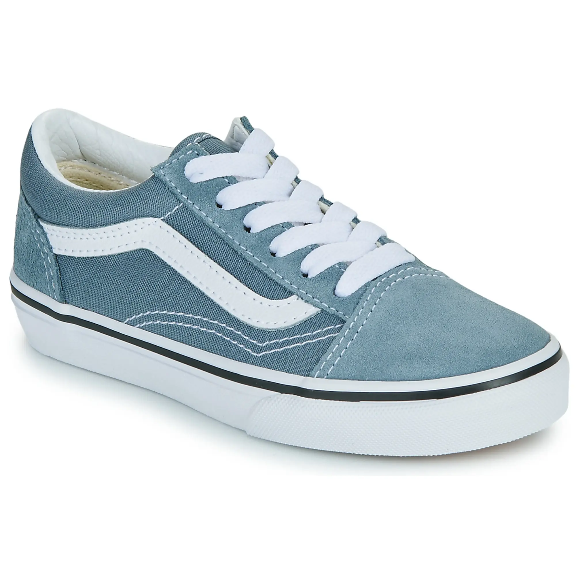 Vans  Old Skool  girls's Children's Shoes (Trainers) in Blue