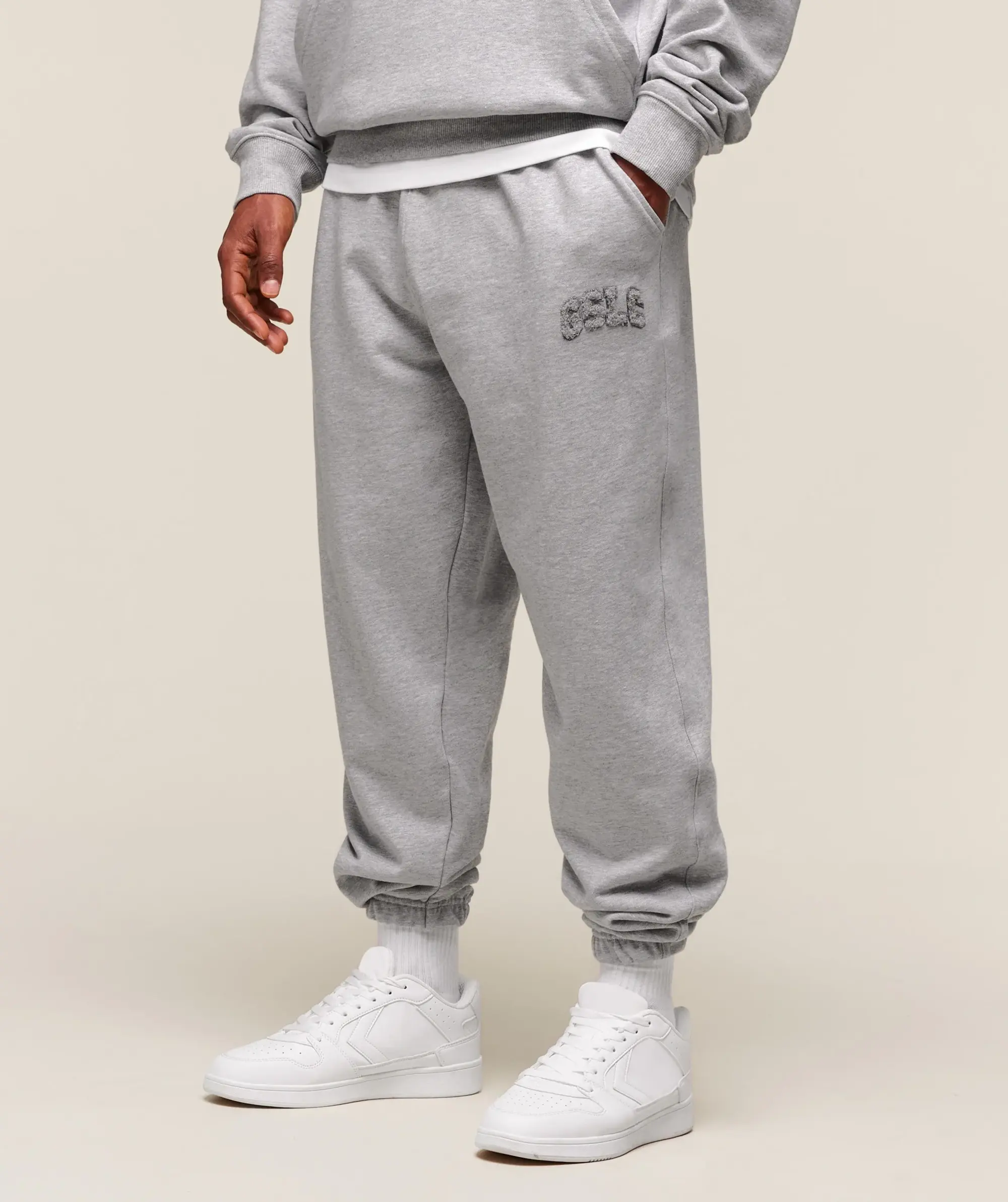  GSLC Joggers - Light Grey Core Marl