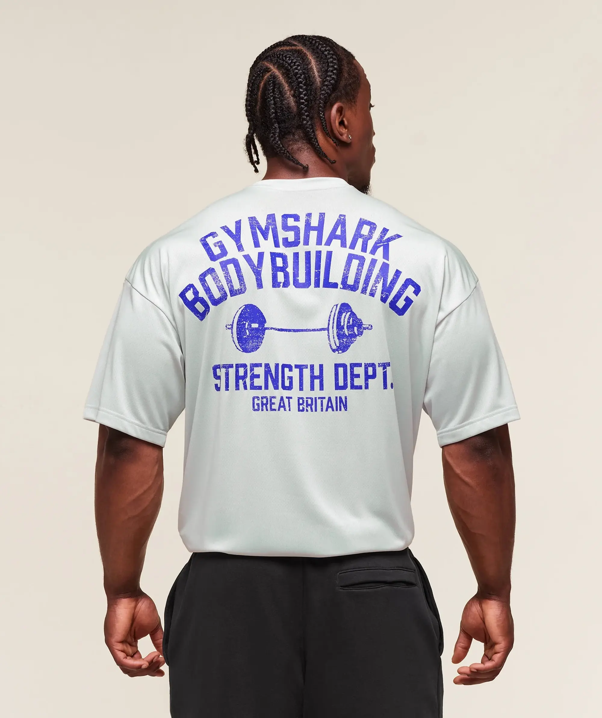  Olympic Bar T-Shirt - Metal Grey
