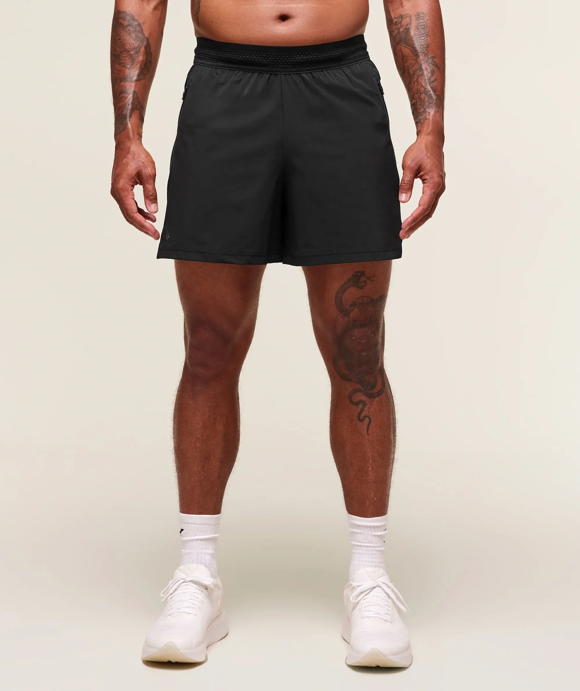  Fit Elite 5" Shorts - Black