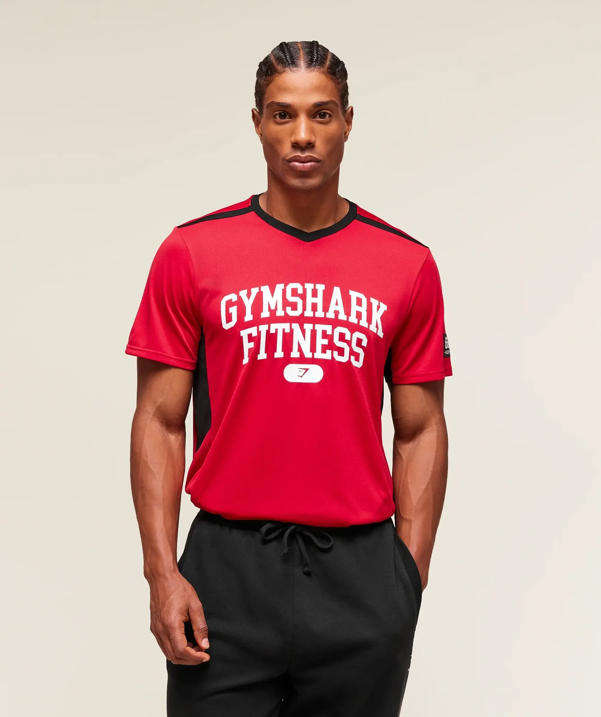  Varsity Tech T-Shirt - Conditioning Red