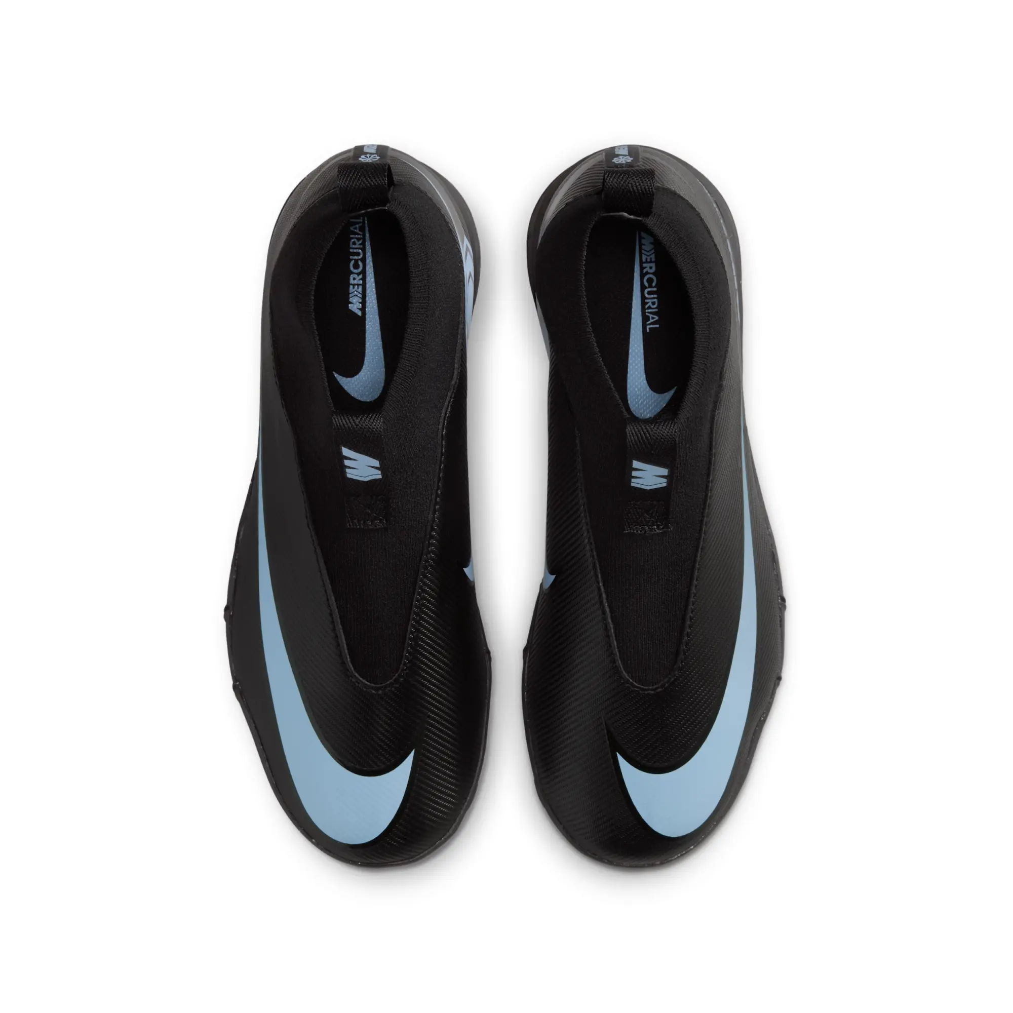 Nike Jr. Mercurial Superfly 10 Academy Younger/Older Kids' Turf High-Top Football Shoes - Black