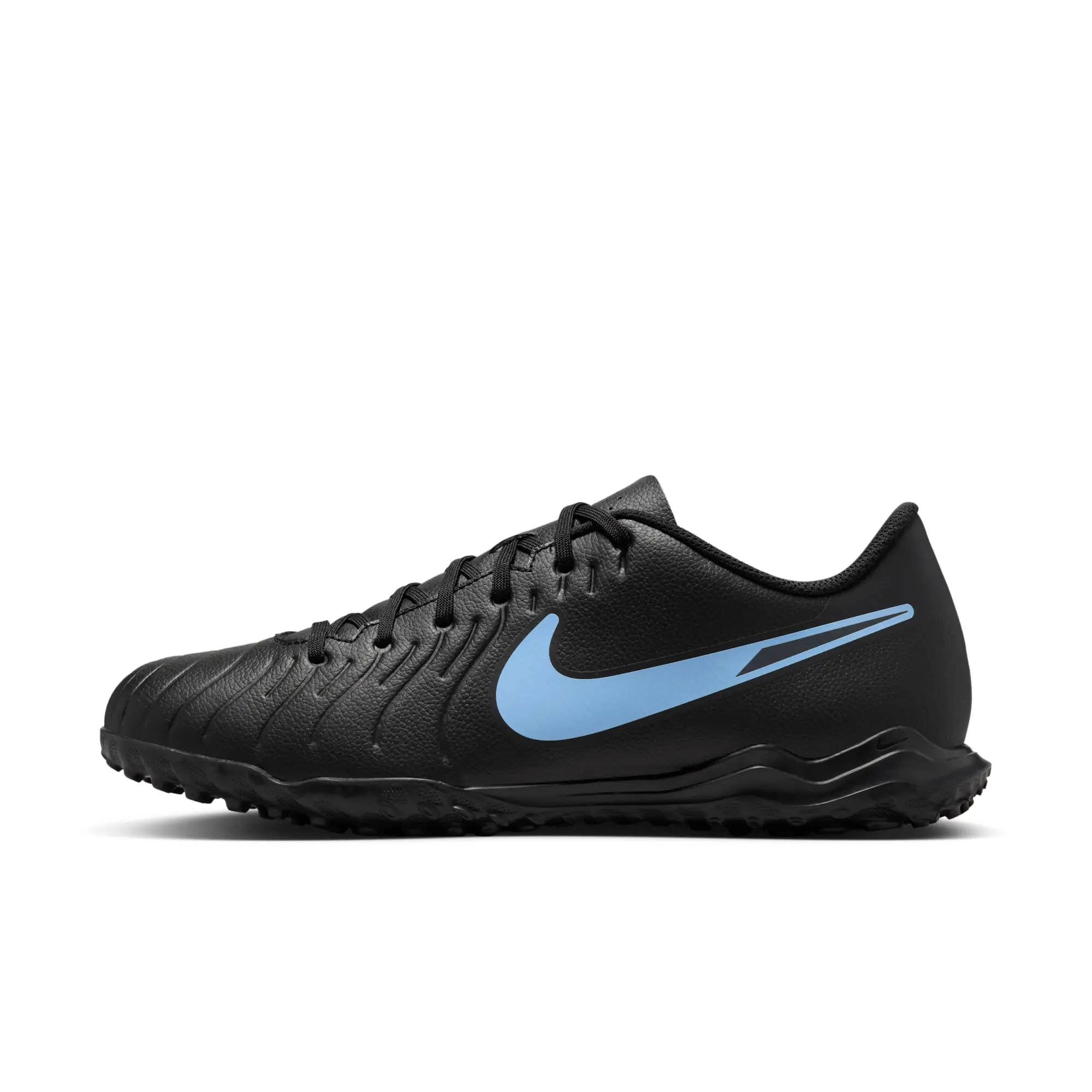 Nike Tiempo Legend 10 Club Turf Low-Top Football Shoes - Black